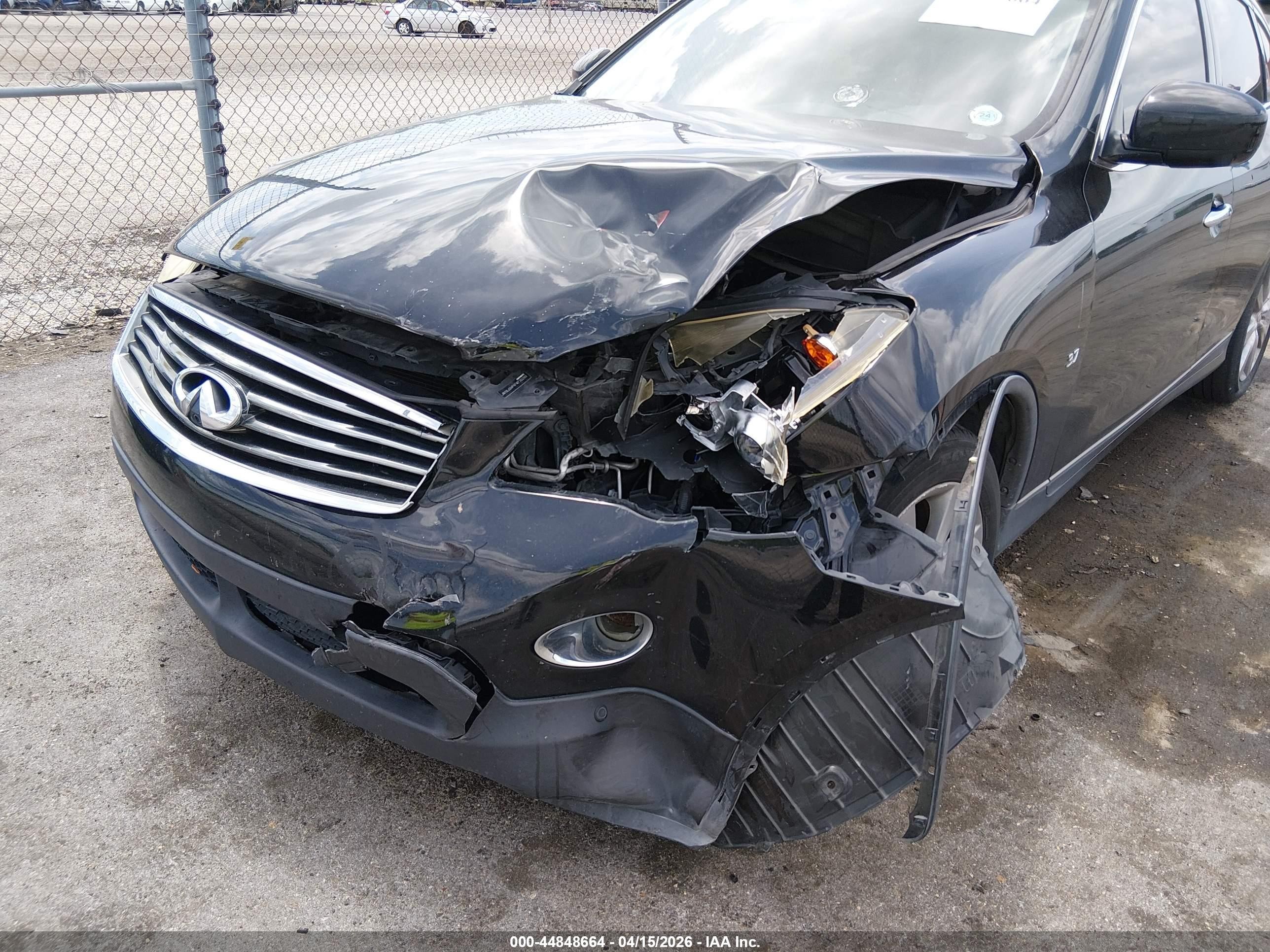 2015 Infiniti Qx50 Journey Black vin: JN1BJ0HP4FM730280
