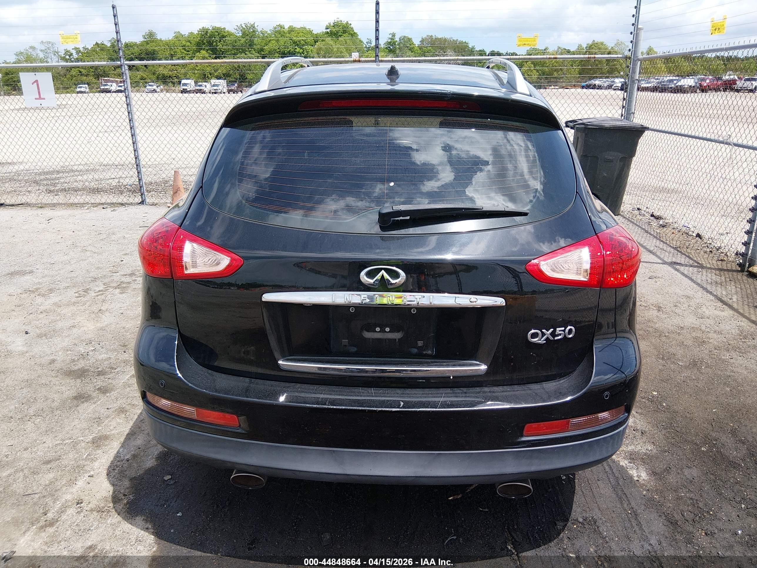 2015 Infiniti Qx50 Journey Black vin: JN1BJ0HP4FM730280