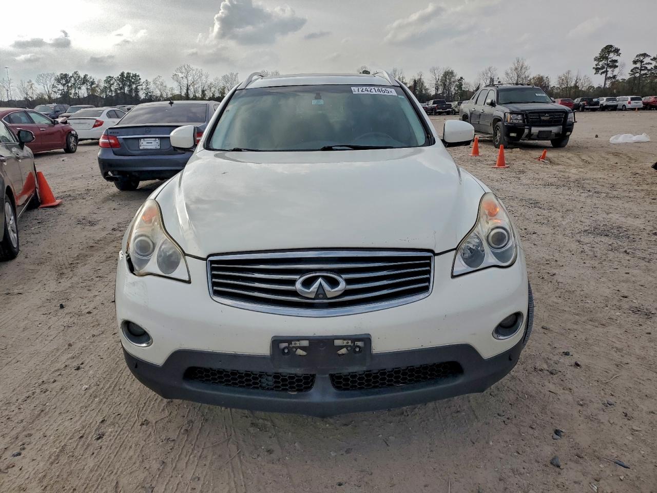 2015 Infiniti Qx50 White vin: JN1BJ0HP4FM730490