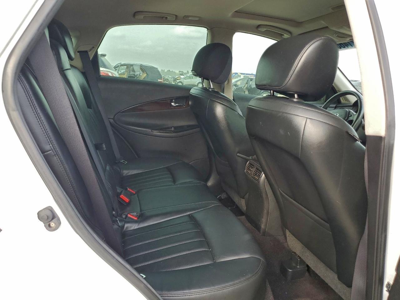 2015 Infiniti Qx50 White vin: JN1BJ0HP4FM730490