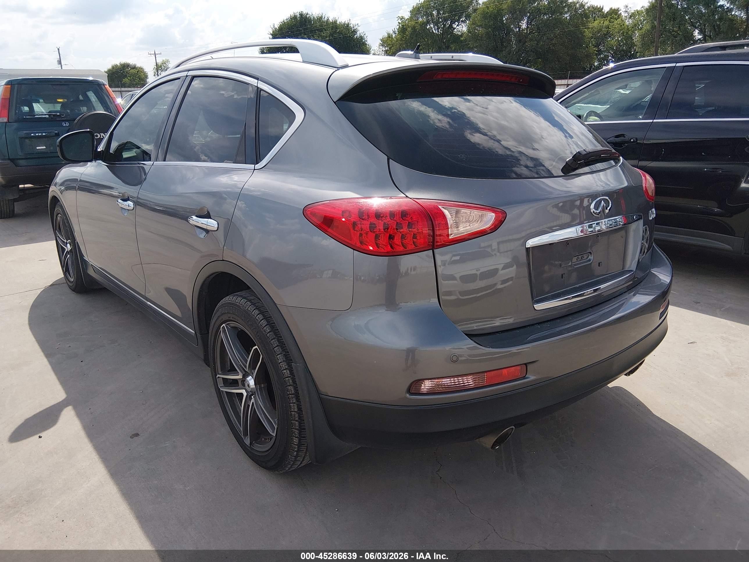 2013 Infiniti Ex37 Journey Серый vin: JN1BJ0HP5DM430096