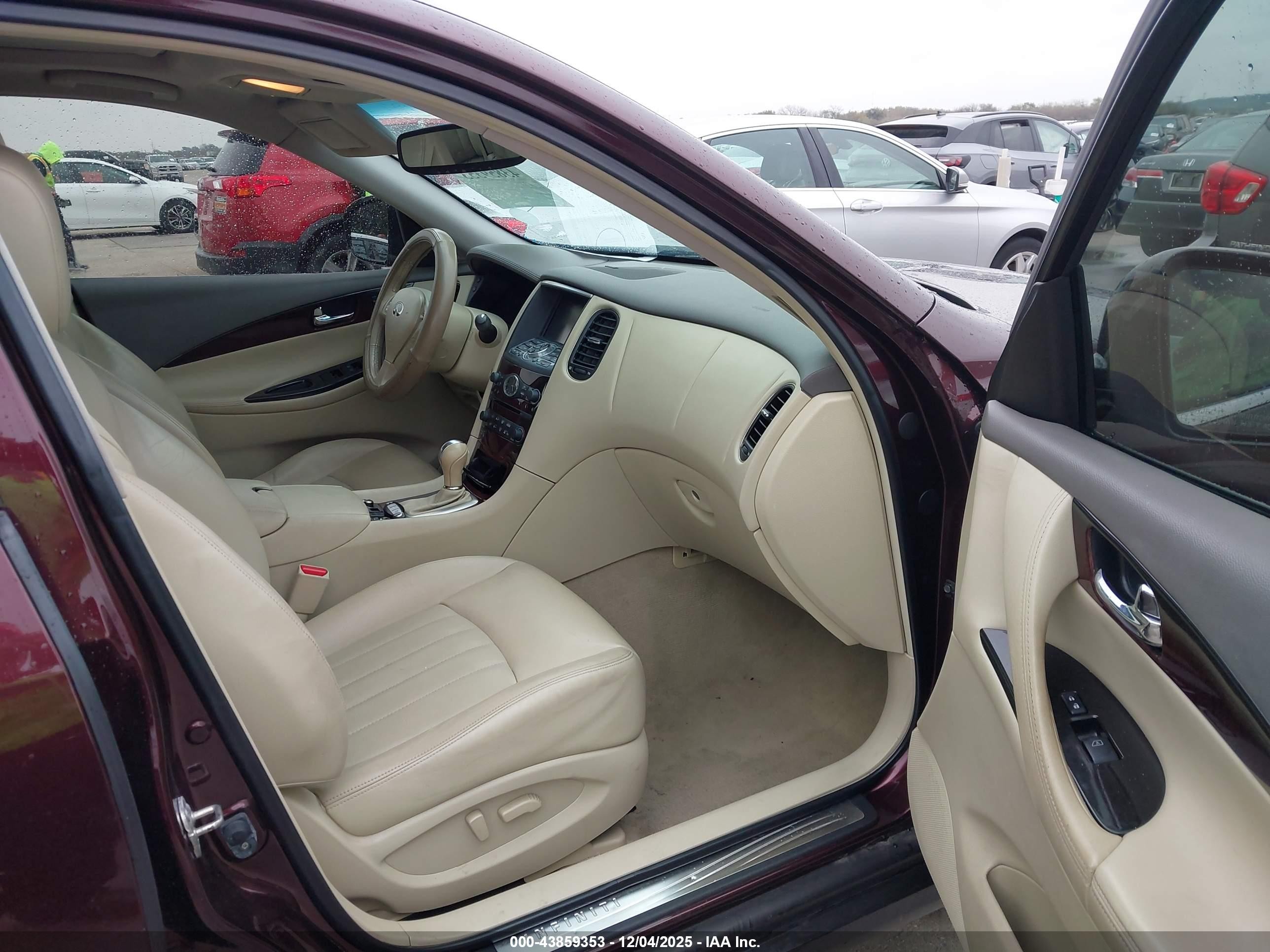 2015 Infiniti Qx50 Journey Burgundy vin: JN1BJ0HP5FM730742