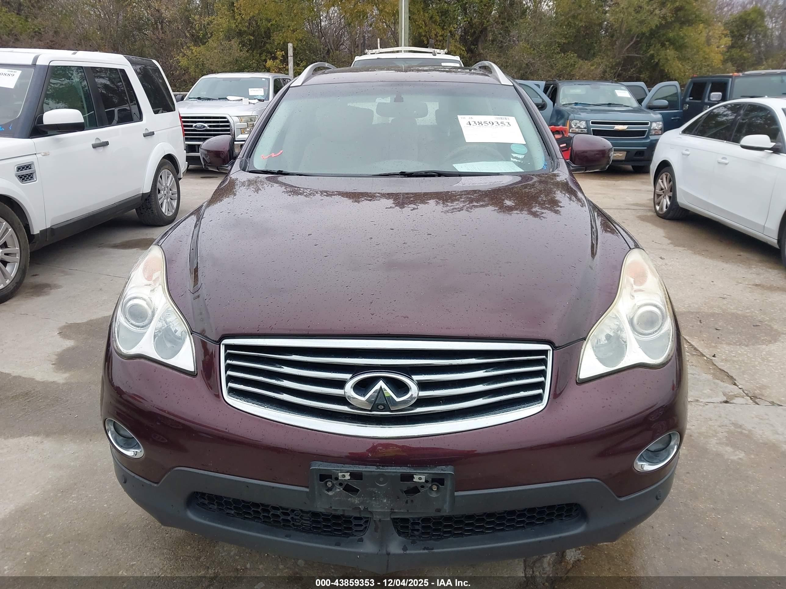2015 Infiniti Qx50 Journey Burgundy vin: JN1BJ0HP5FM730742