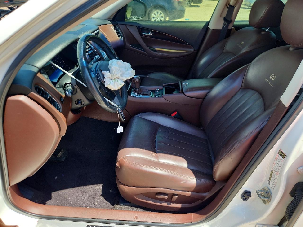 2014 Infiniti Qx50 Journey White vin: JN1BJ0HP6EM210516