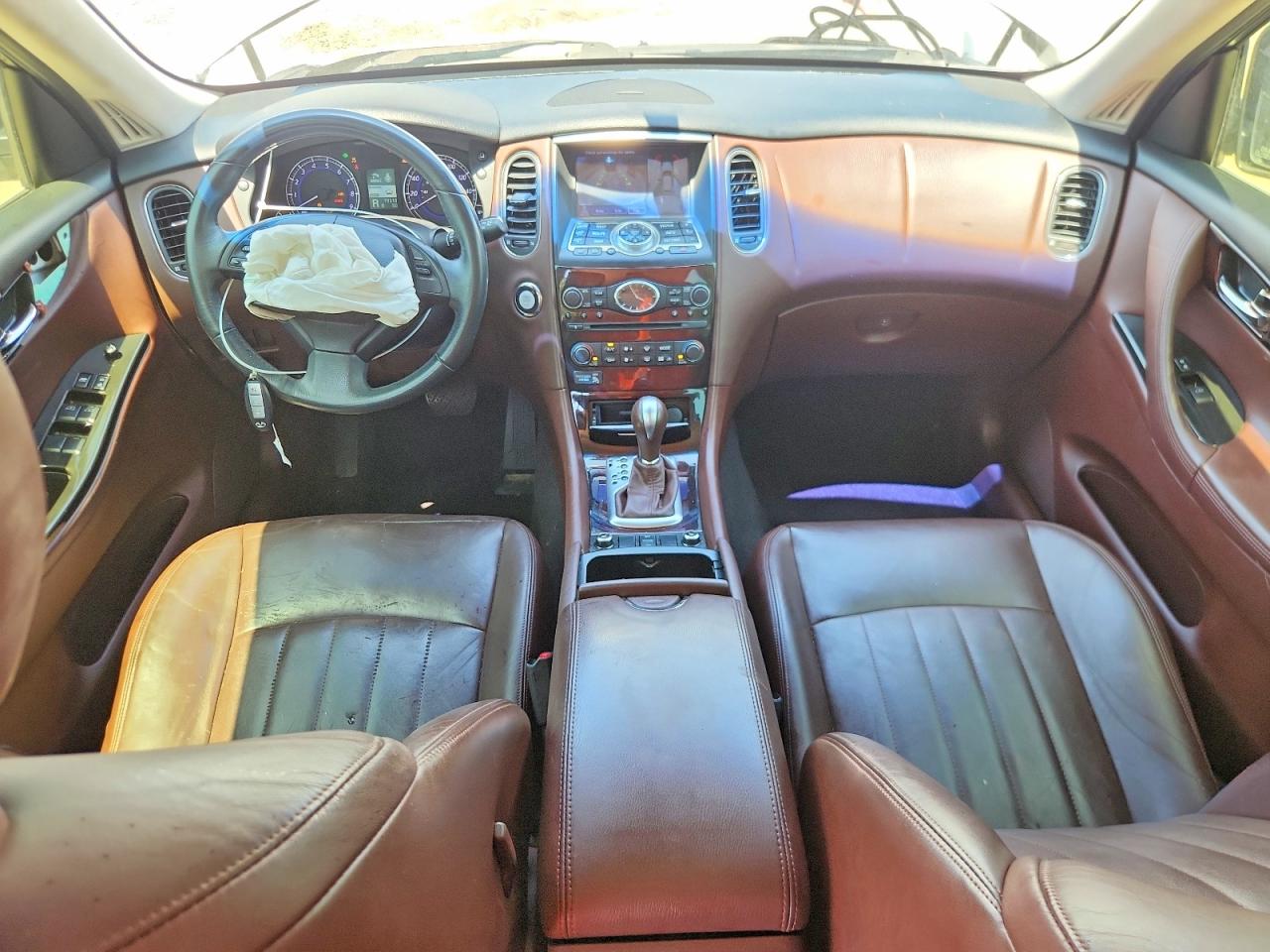 2014 Infiniti Qx50 Journey White vin: JN1BJ0HP6EM210516