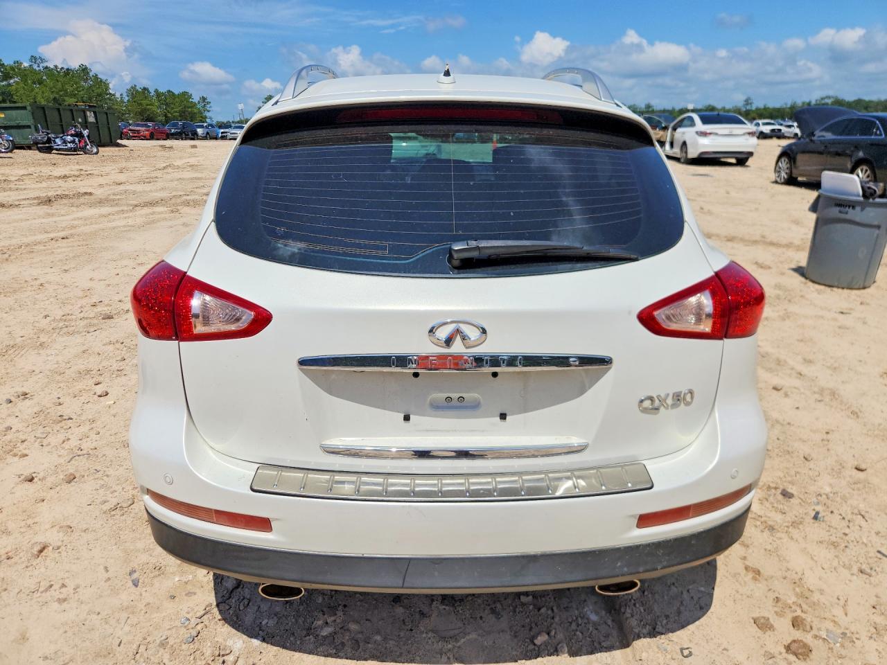 2014 Infiniti Qx50 Journey White vin: JN1BJ0HP6EM210516