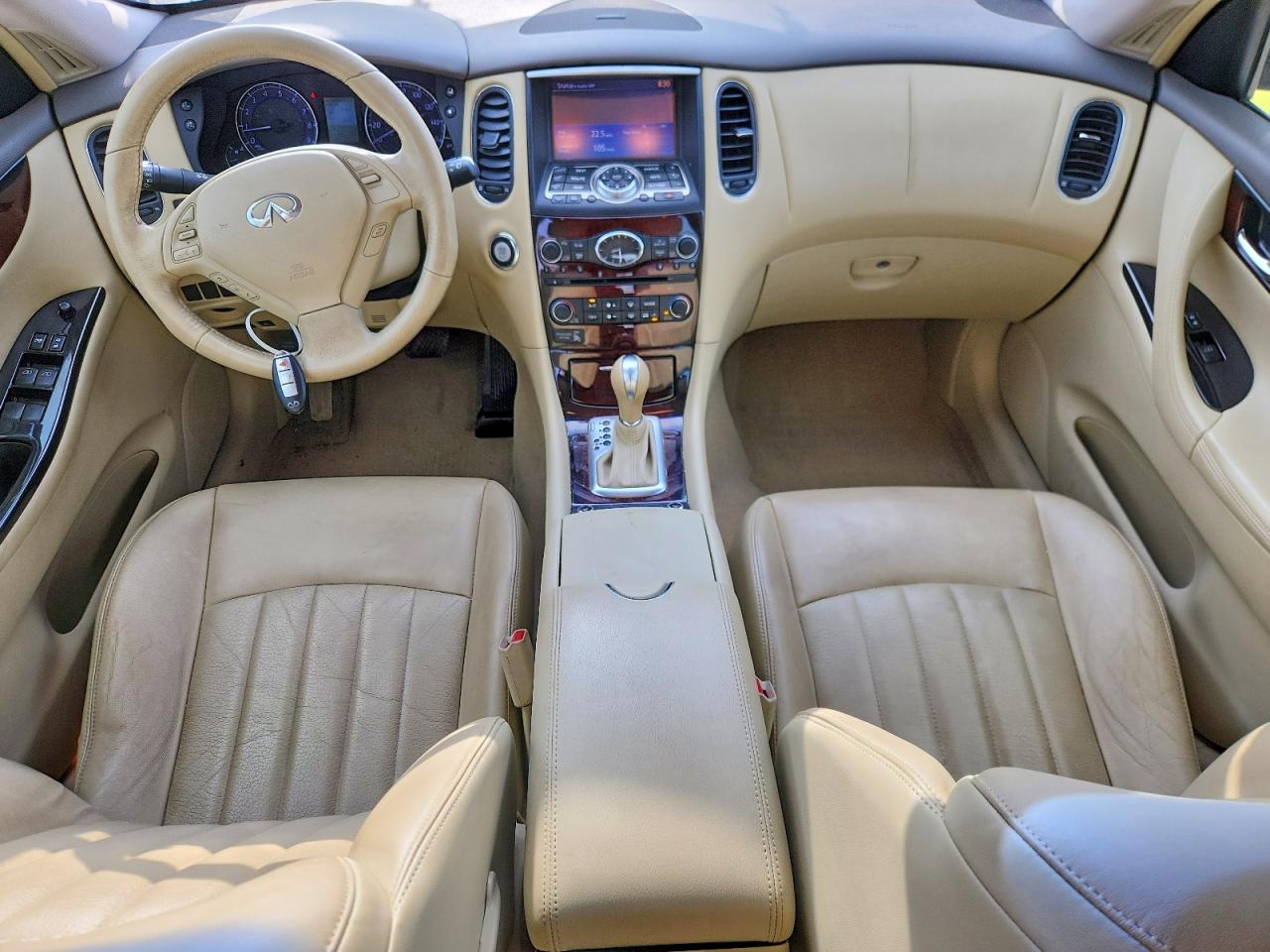 2014 Infiniti Qx50 Journey White vin: JN1BJ0HP7EM210380
