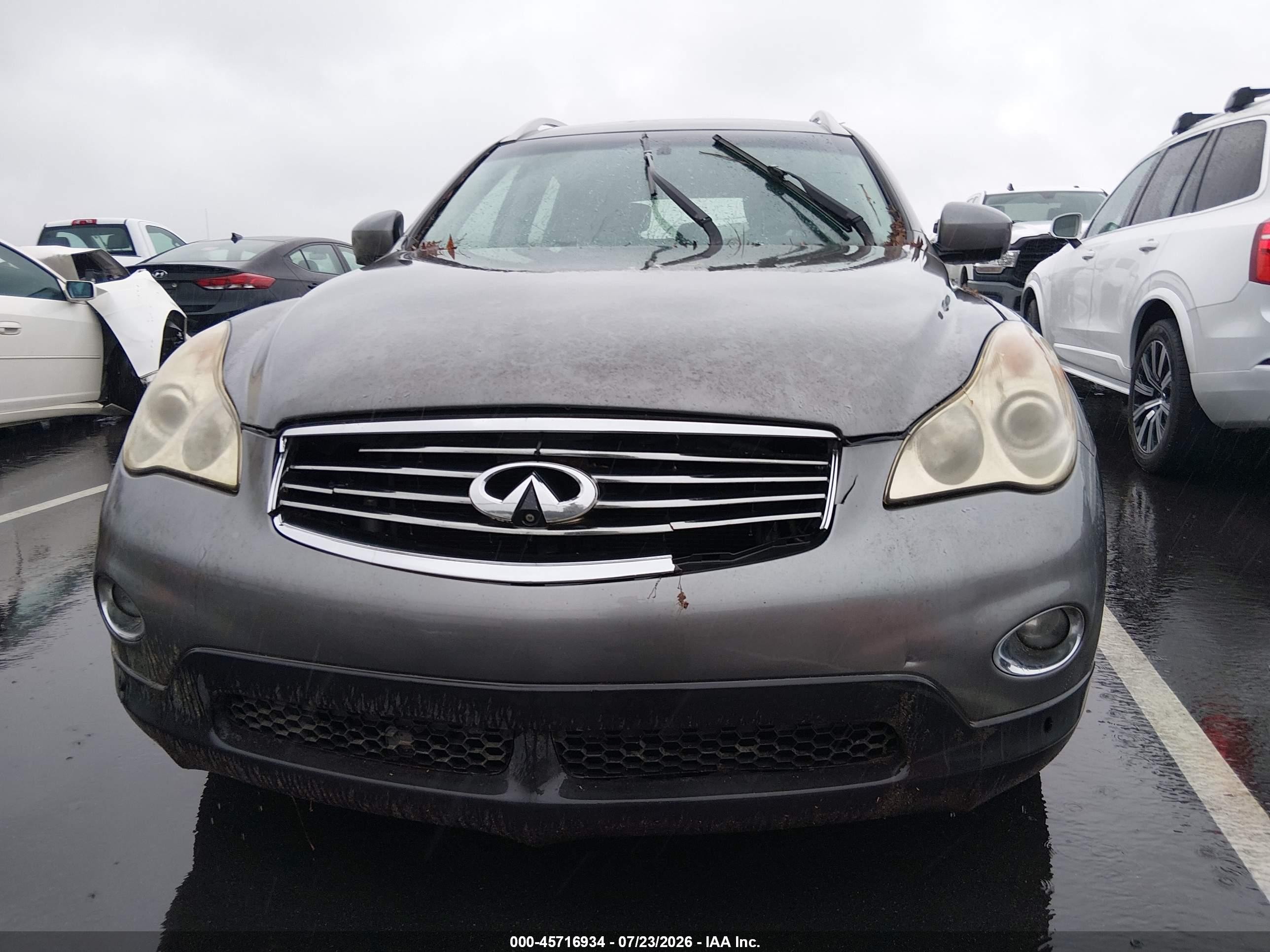 2013 Infiniti Ex37 Journey Черный vin: JN1BJ0HP9DM430697