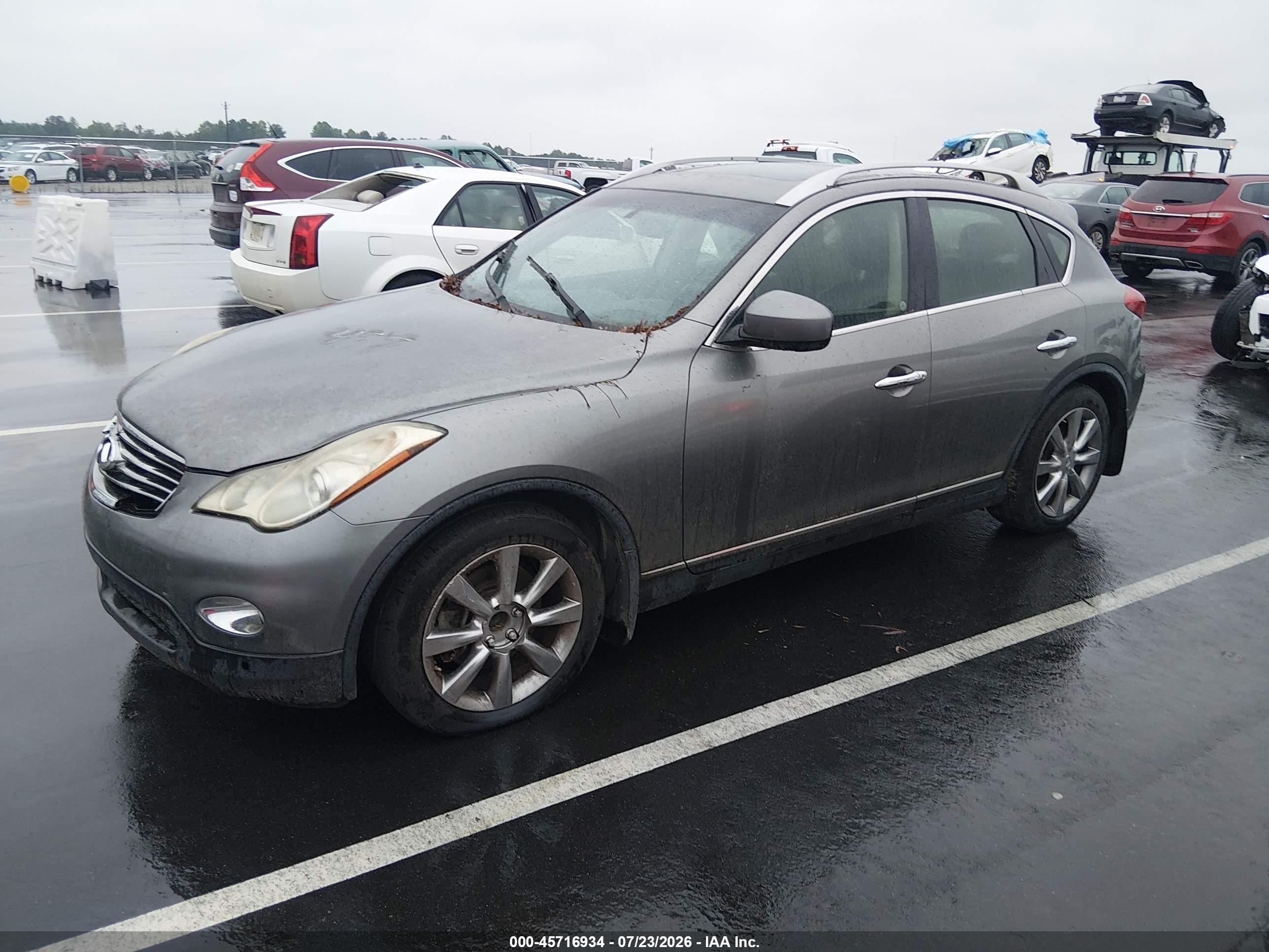 2013 Infiniti Ex37 Journey Черный vin: JN1BJ0HP9DM430697