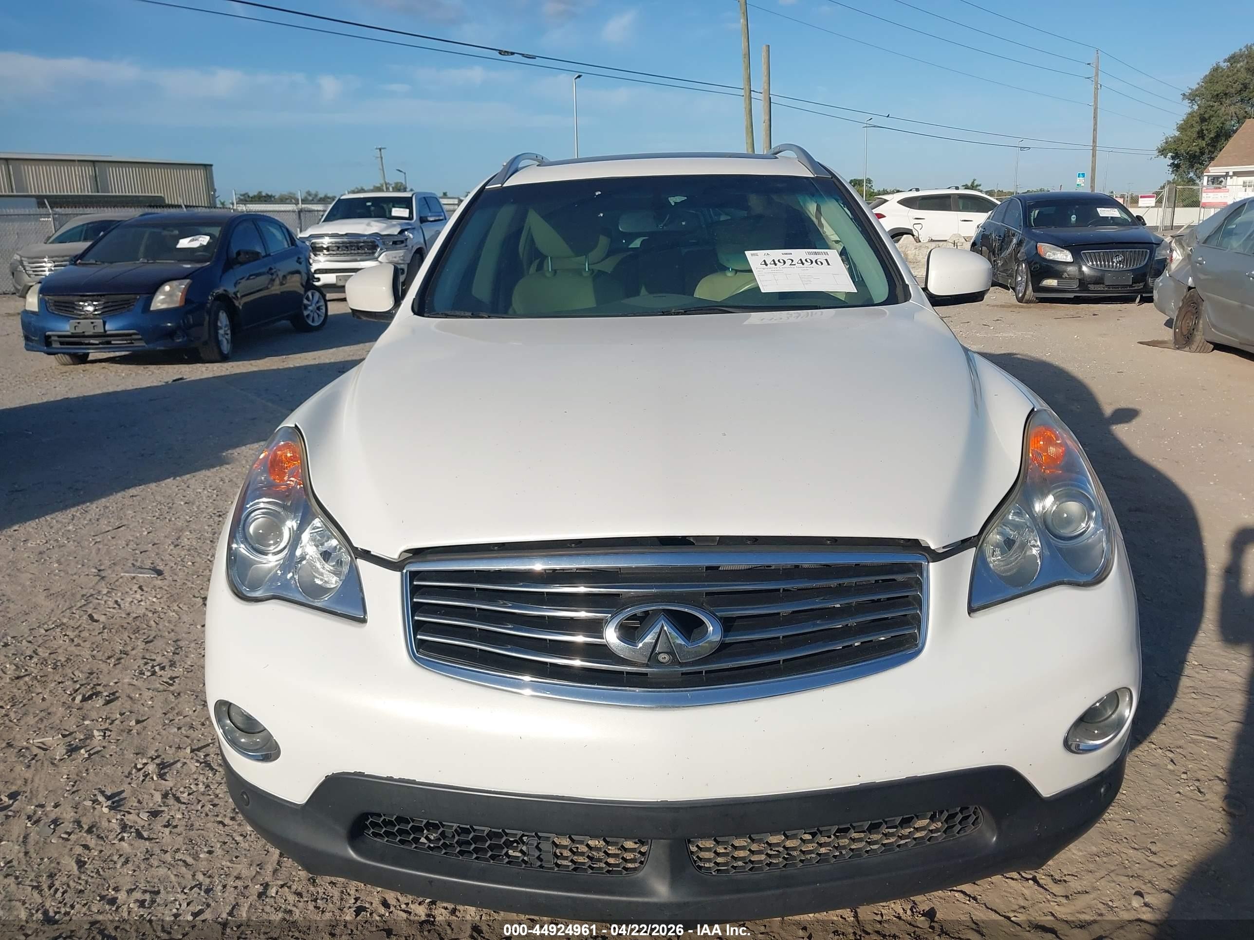 2015 Infiniti Qx50 Journey White vin: JN1BJ0HP9FM730159