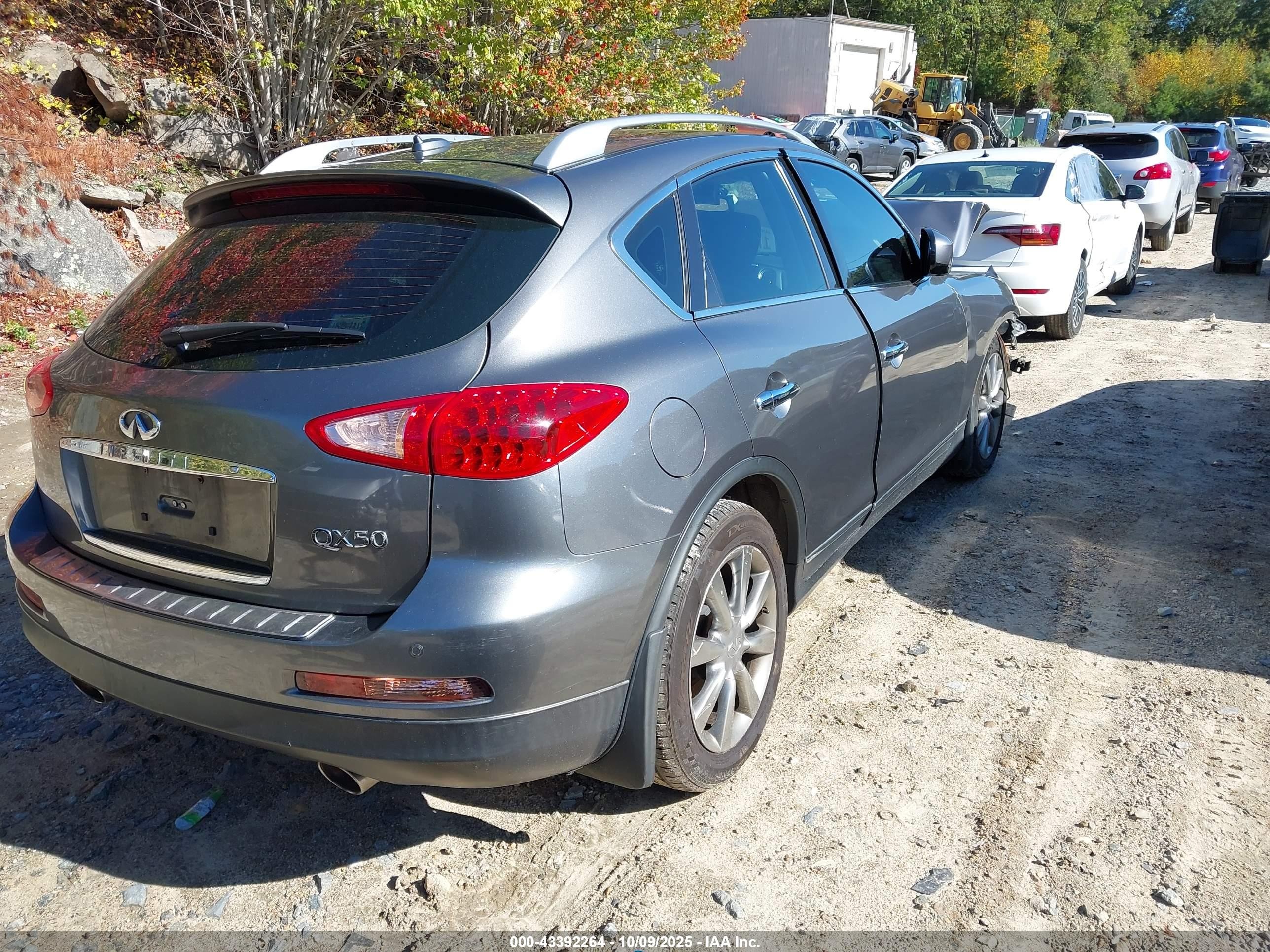 2015 Infiniti Qx50 Journey Gray vin: JN1BJ0HP9FM730677