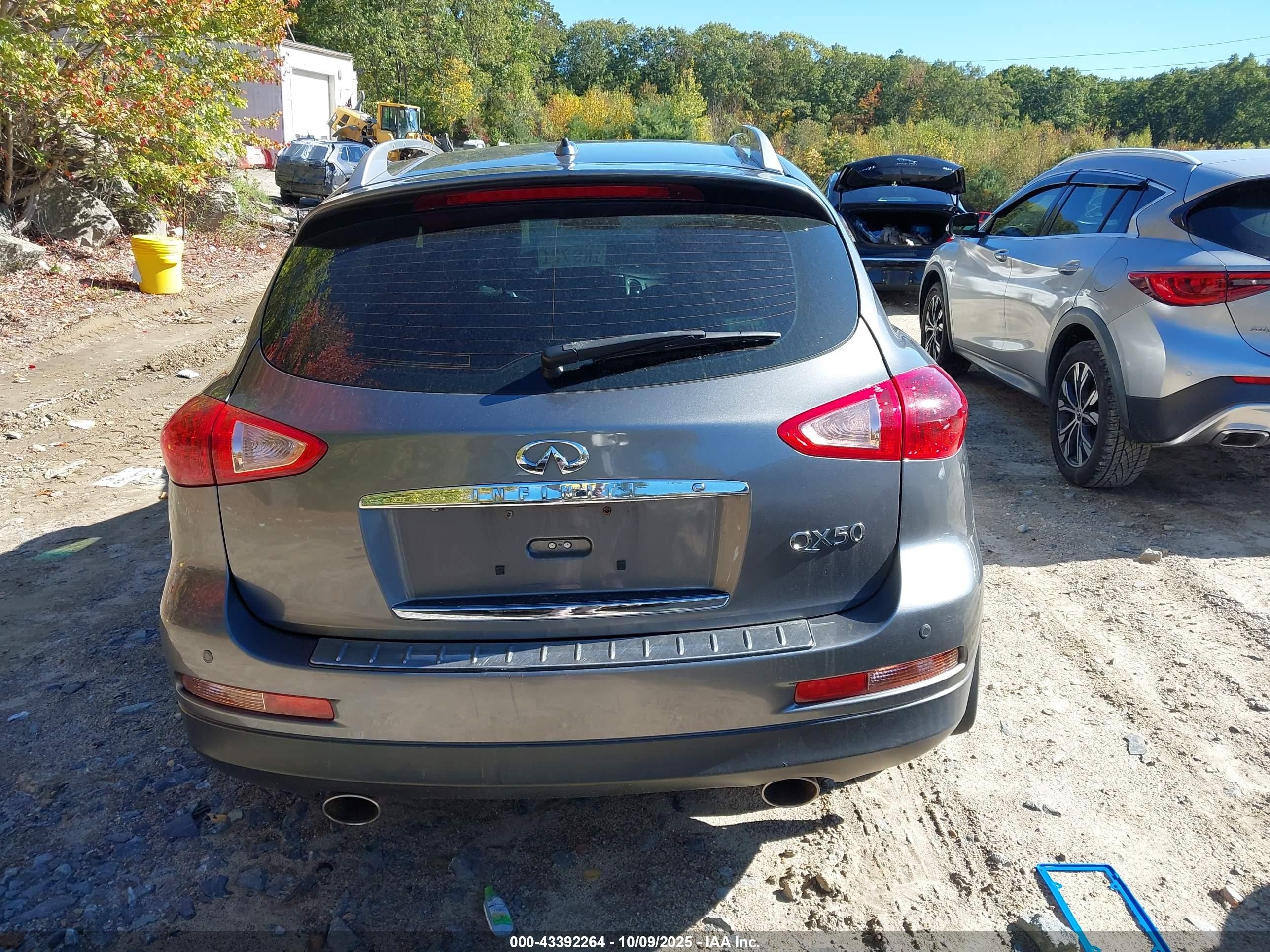 2015 Infiniti Qx50 Journey Gray vin: JN1BJ0HP9FM730677