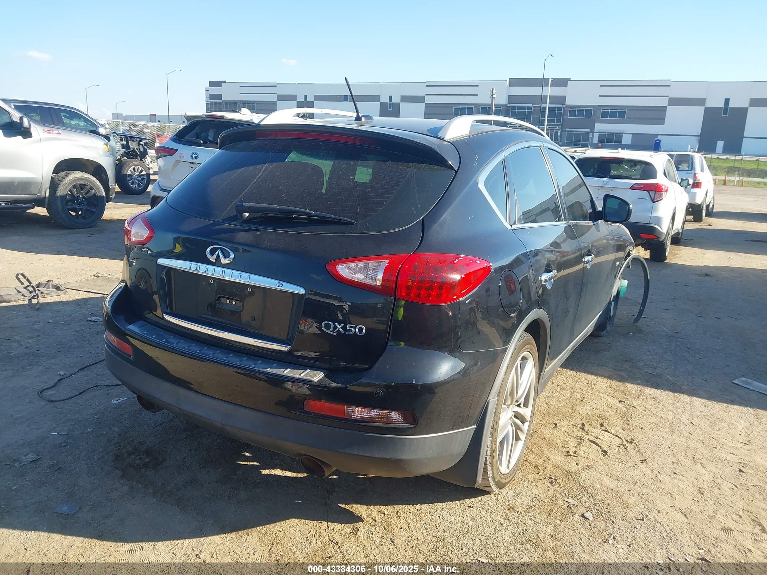 2015 Infiniti Qx50 Journey Black vin: JN1BJ0HP9FM730856