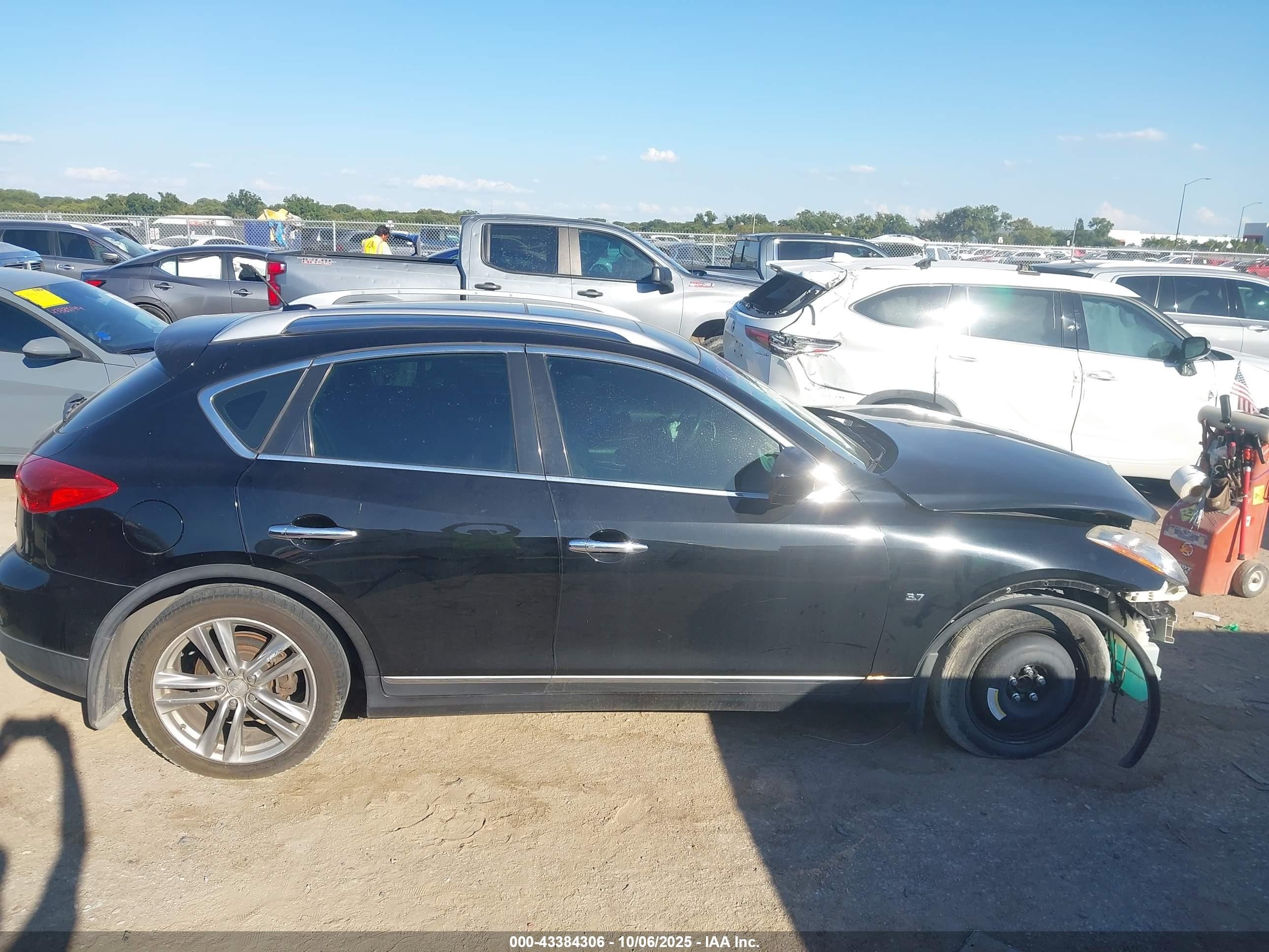 2015 Infiniti Qx50 Journey Black vin: JN1BJ0HP9FM730856