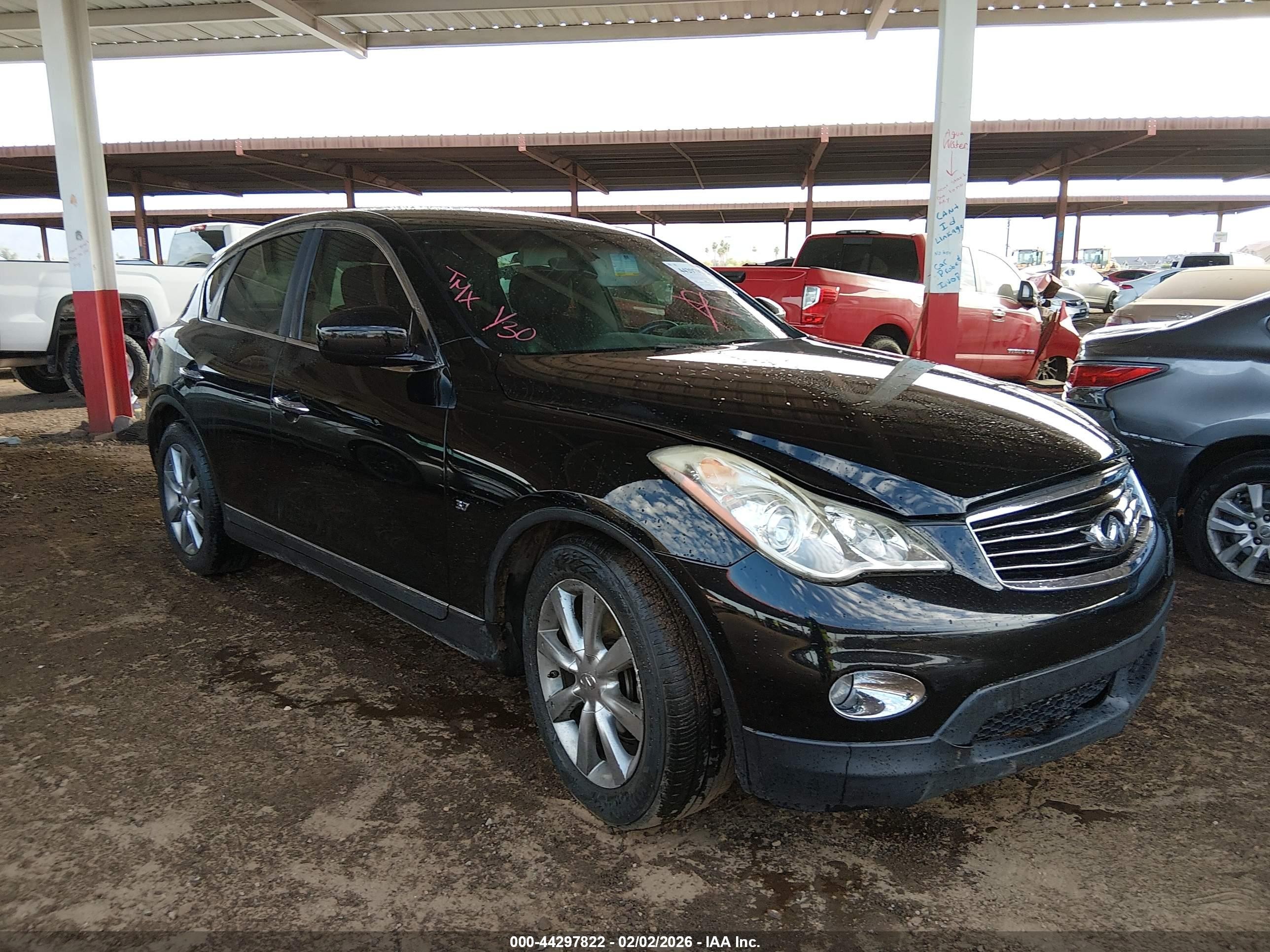2015 Infiniti Qx50   Black vin: JN1BJ0HPXFM730316