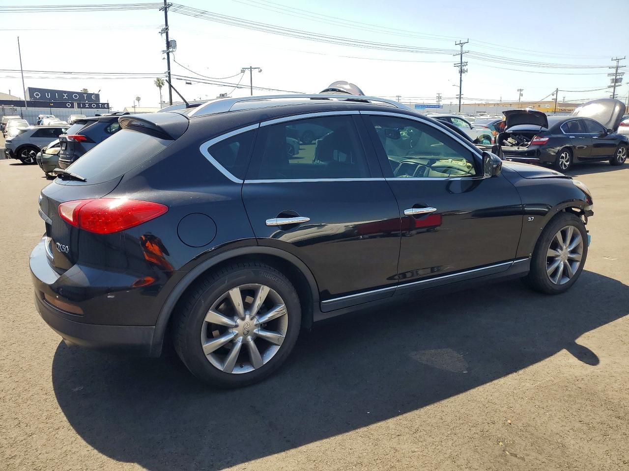 2015 Infiniti Qx50 Journey Black vin: JN1BJ0HPXFM730350