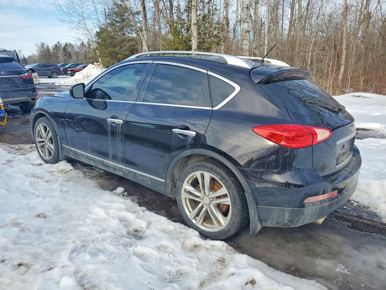 2013 Infiniti Ex37 Base Black vin: JN1BJ0HR0DM481202