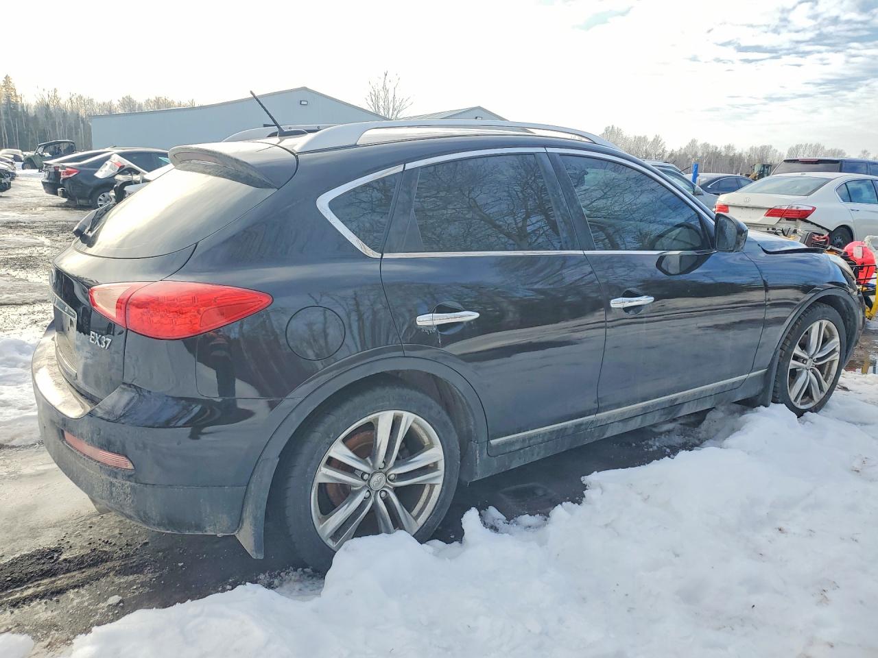 2013 Infiniti Ex37 Base Black vin: JN1BJ0HR0DM481202