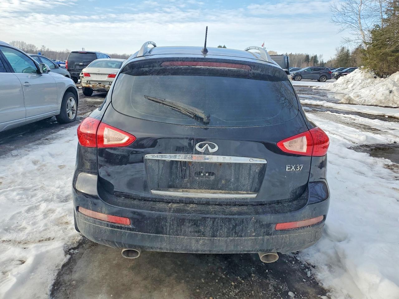 2013 Infiniti Ex37 Base Black vin: JN1BJ0HR0DM481202
