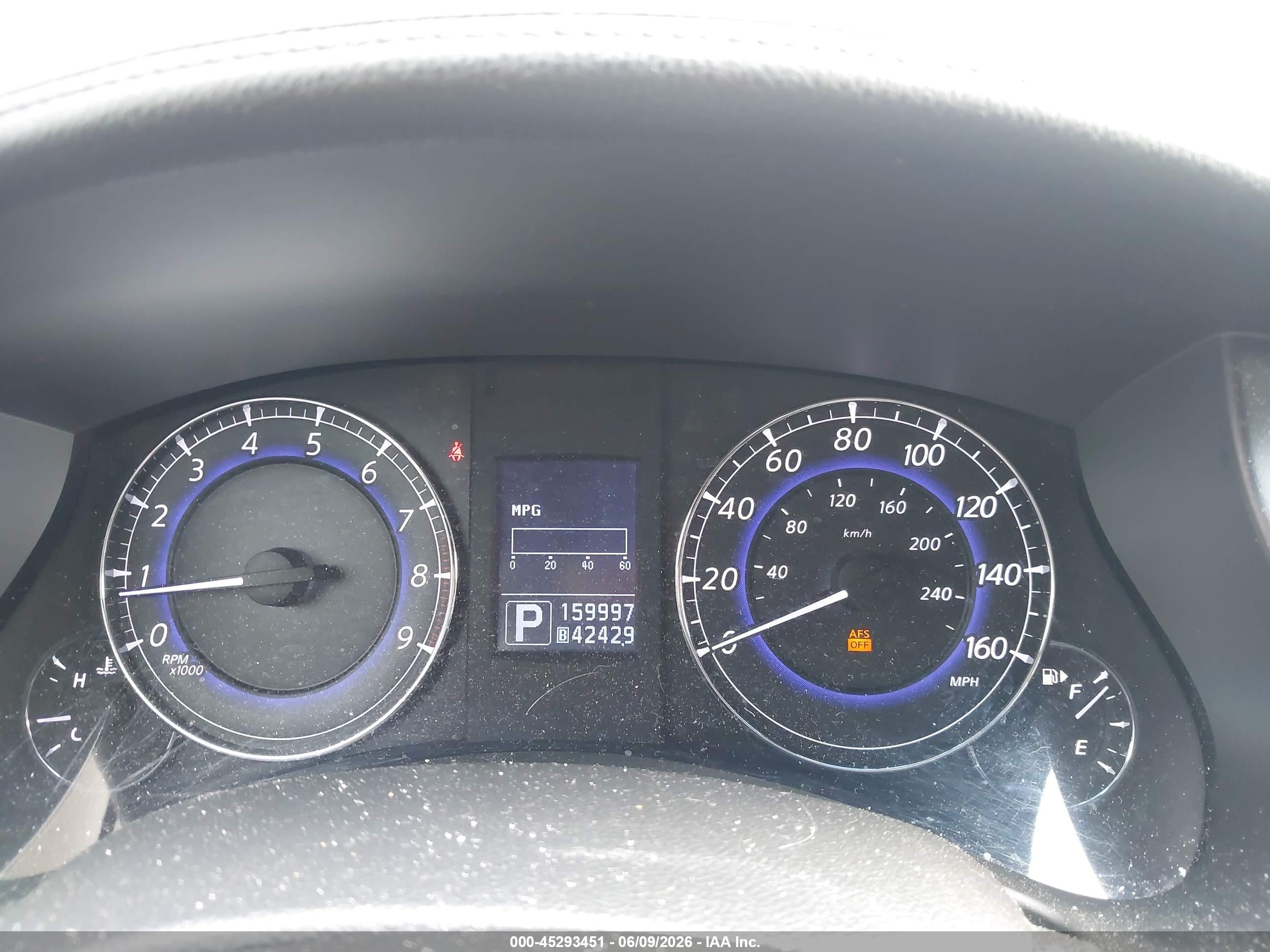 2013 Infiniti Ex37 Journey Black vin: JN1BJ0HR0DM482415
