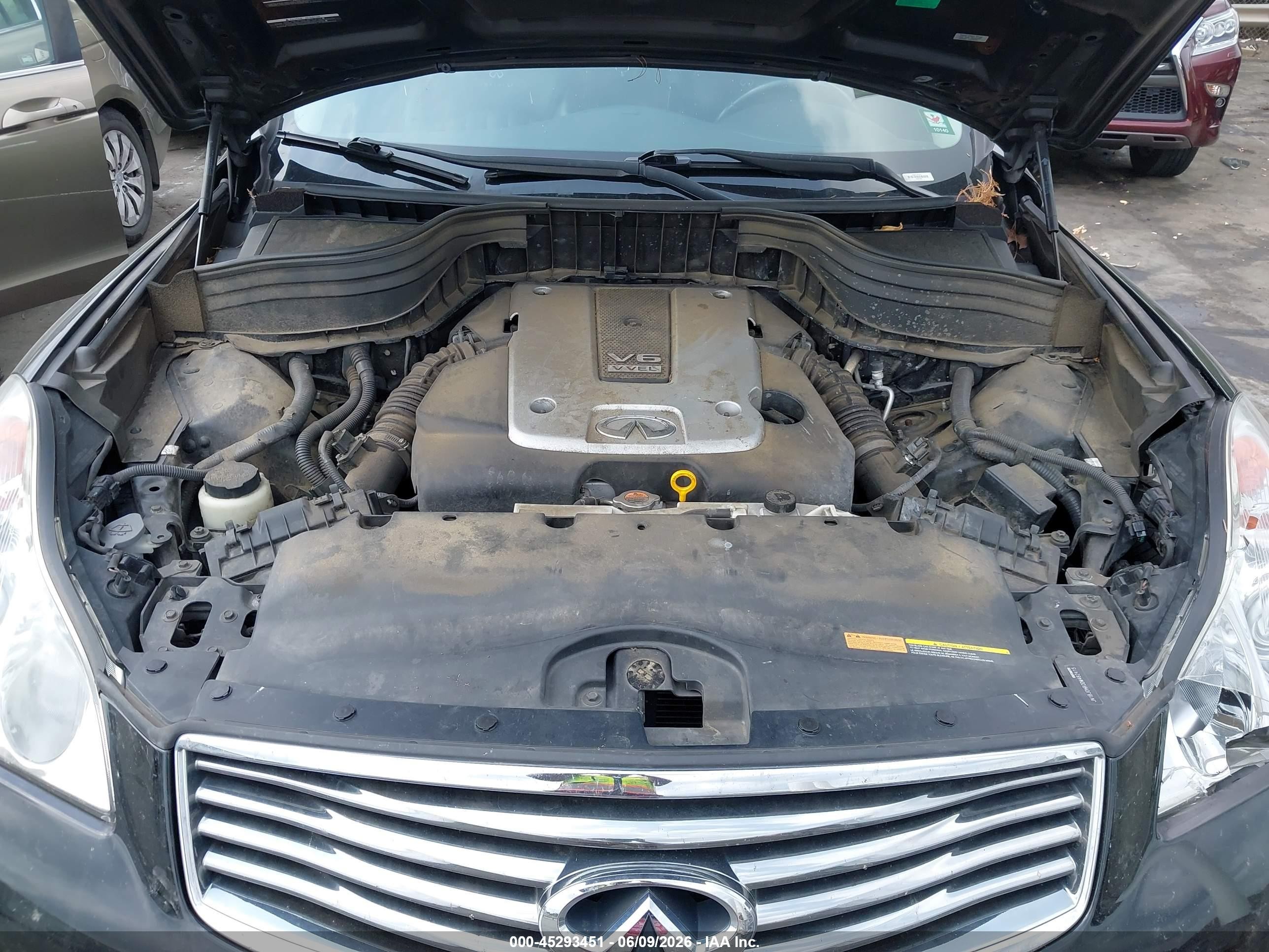 2013 Infiniti Ex37 Journey Black vin: JN1BJ0HR0DM482415