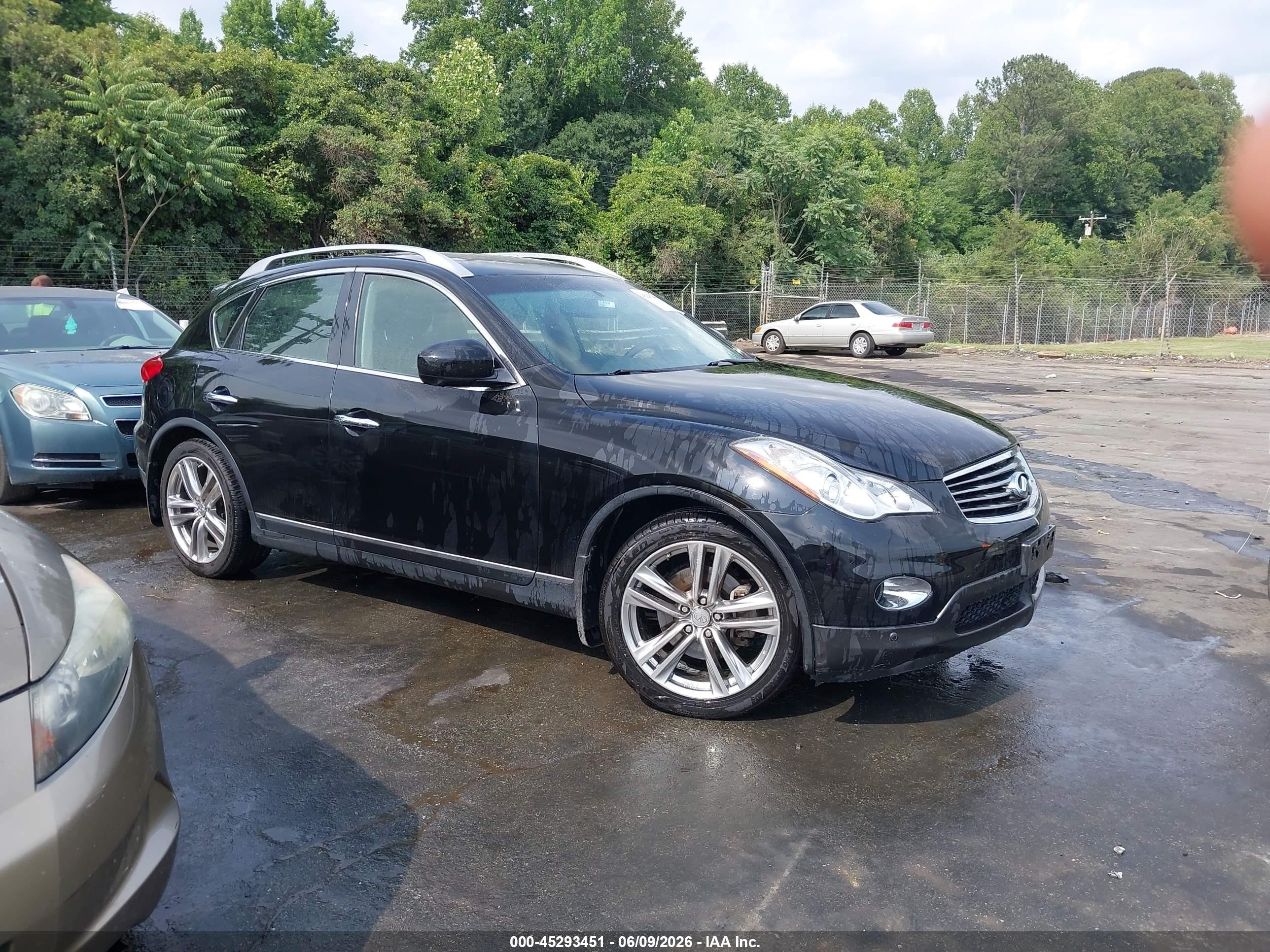 2013 Infiniti Ex37 Journey Black vin: JN1BJ0HR0DM482415