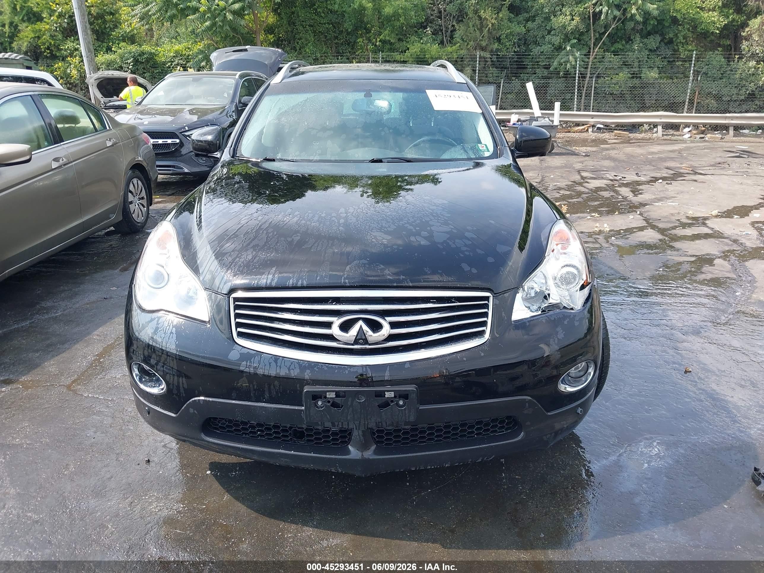 2013 Infiniti Ex37 Journey Black vin: JN1BJ0HR0DM482415