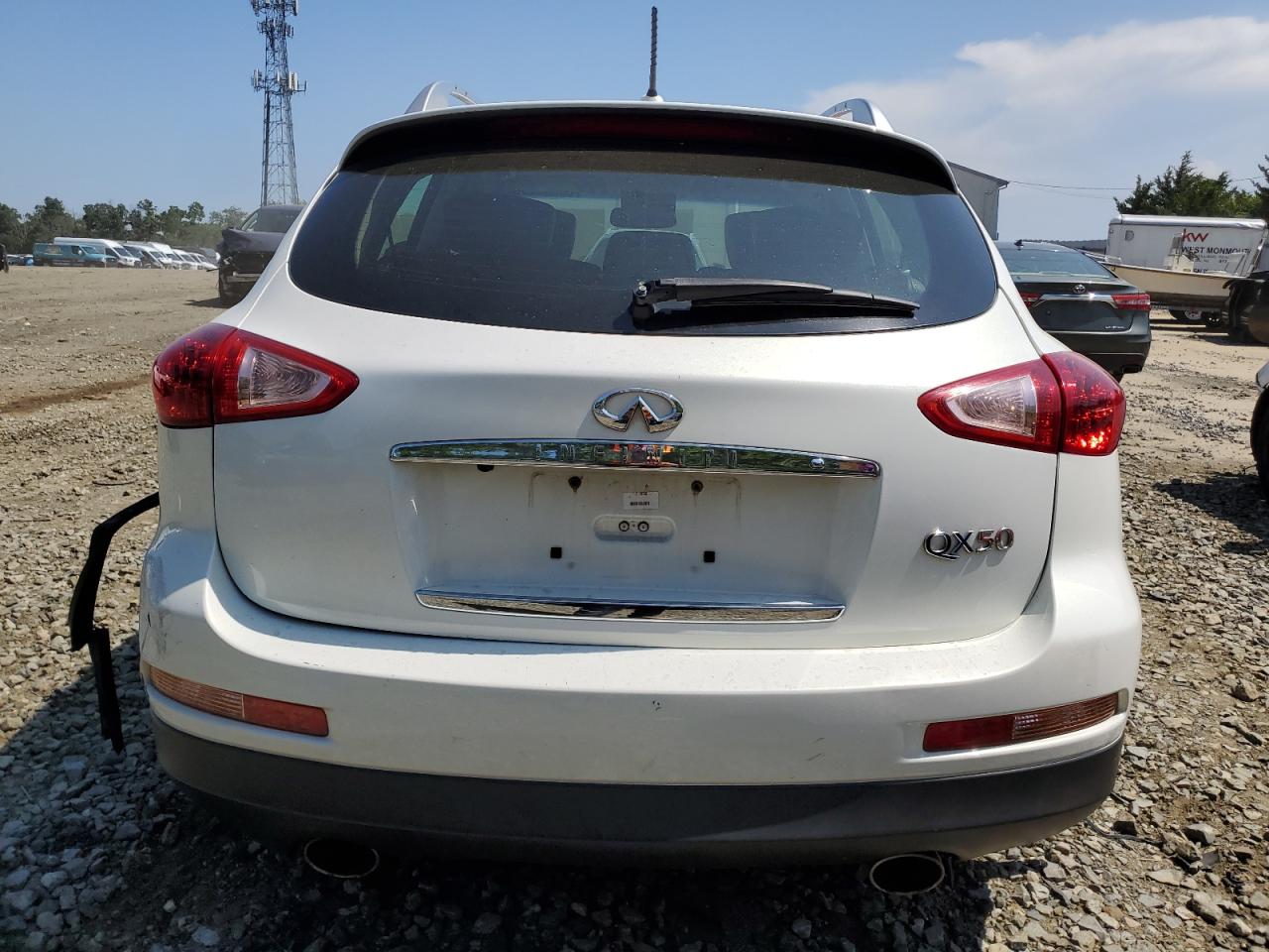 2015 Infiniti Qx50 Белый vin: JN1BJ0HR0FM773497