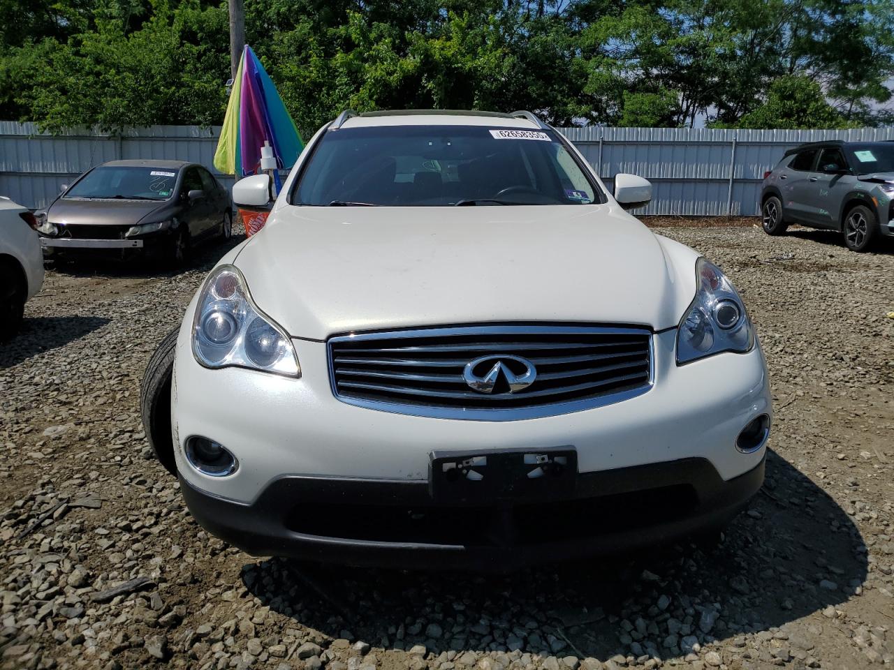 2015 Infiniti Qx50 Белый vin: JN1BJ0HR0FM773497