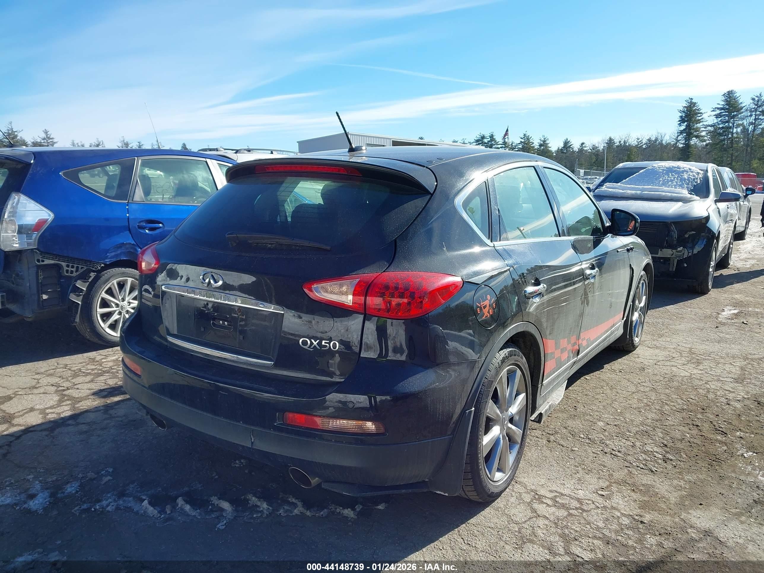 2015 Infiniti Qx50 Journey Black vin: JN1BJ0HR0FM773645