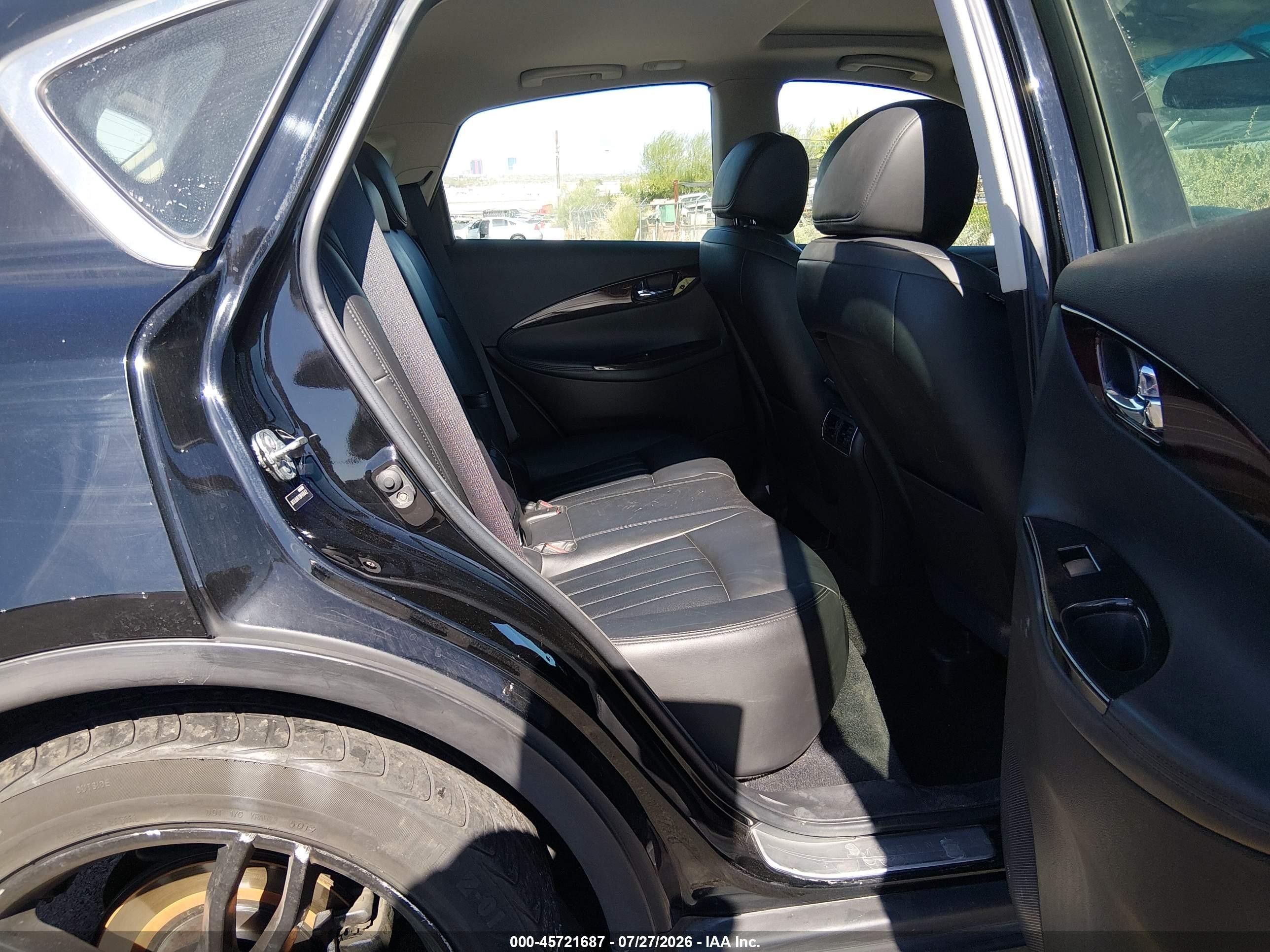 2013 Infiniti Ex37 Journey Black vin: JN1BJ0HR1DM480642