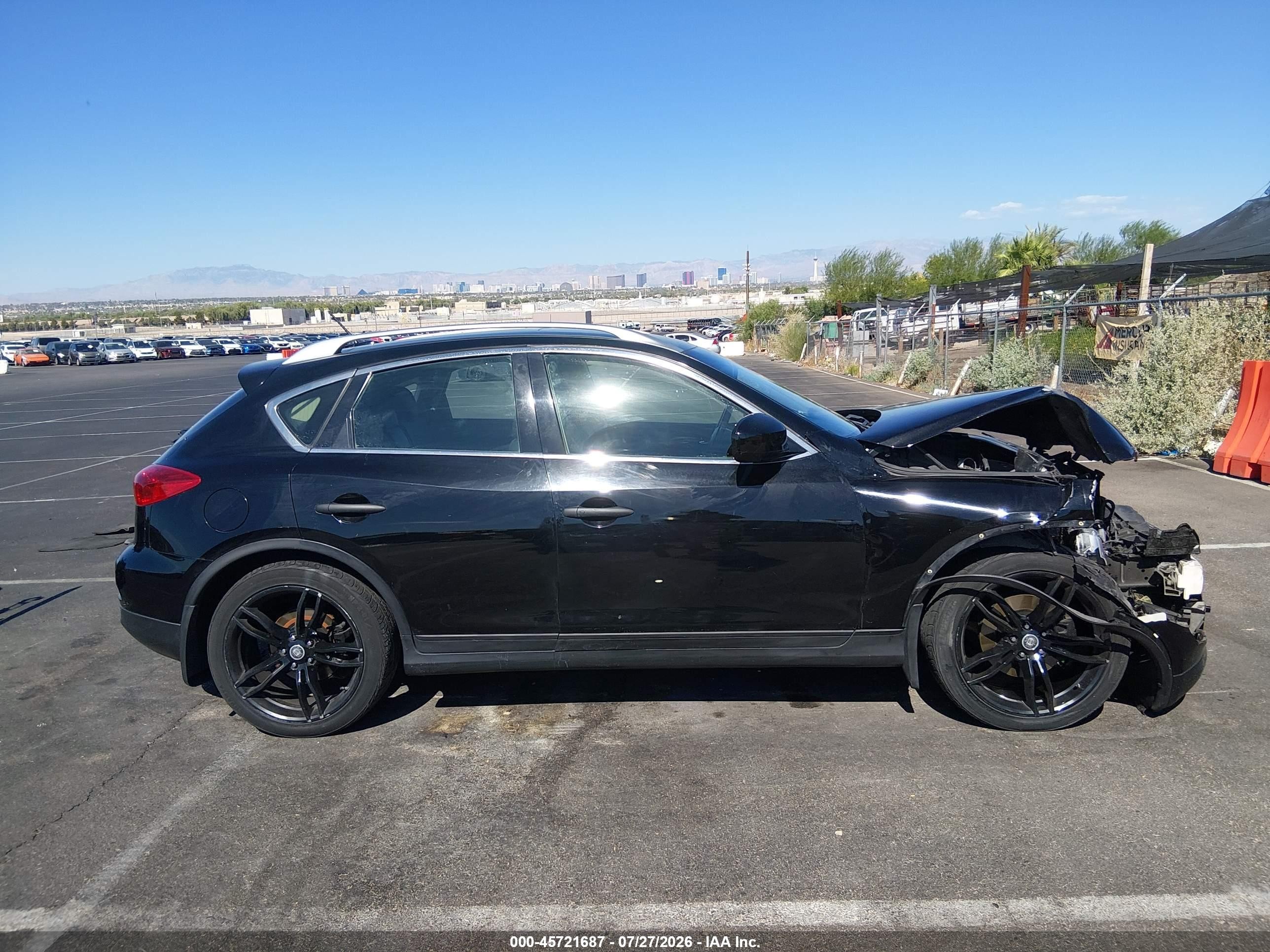 2013 Infiniti Ex37 Journey Black vin: JN1BJ0HR1DM480642
