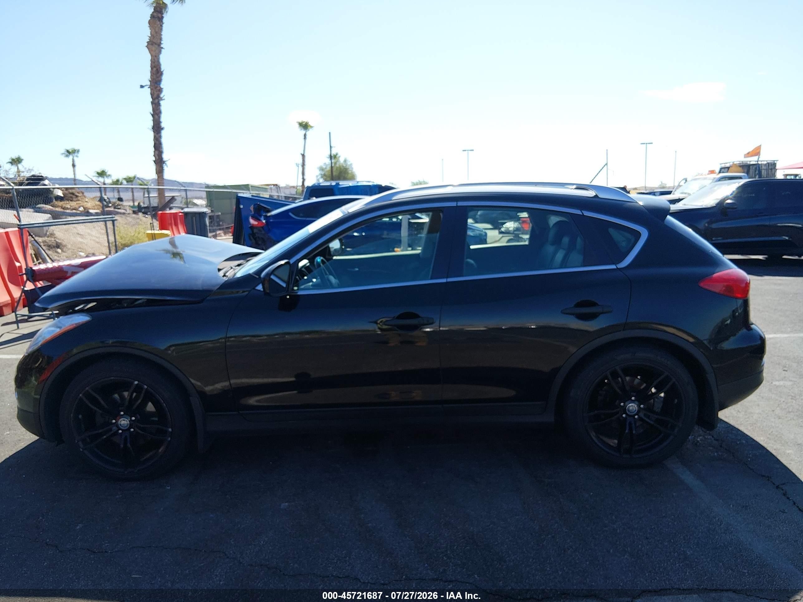 2013 Infiniti Ex37 Journey Black vin: JN1BJ0HR1DM480642