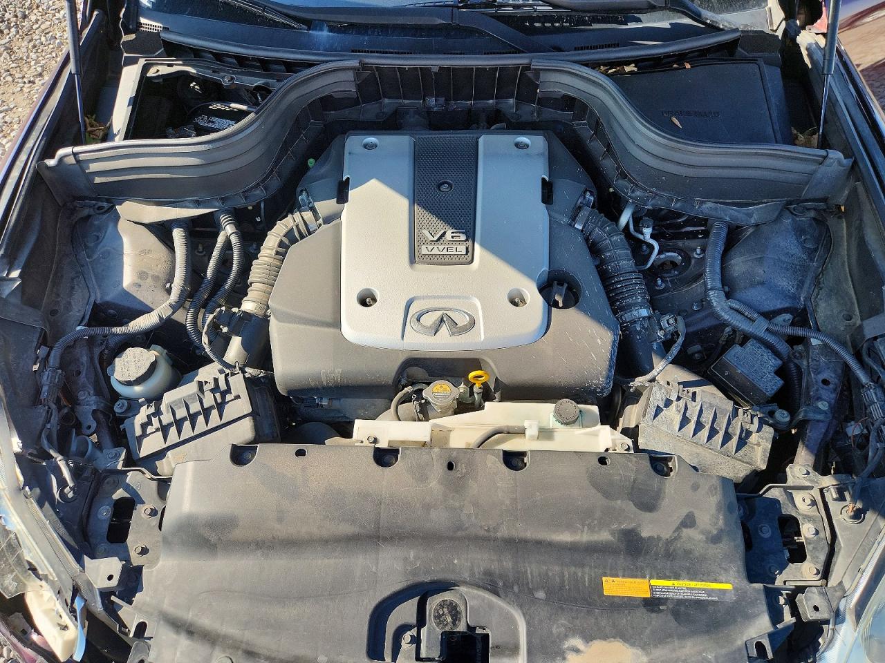 2013 Infiniti Ex37 Base Темно-бордовый vin: JN1BJ0HR3DM480254