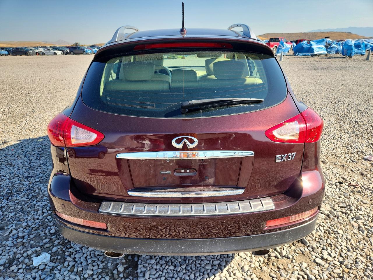 2013 Infiniti Ex37 Base Темно-бордовый vin: JN1BJ0HR3DM480254