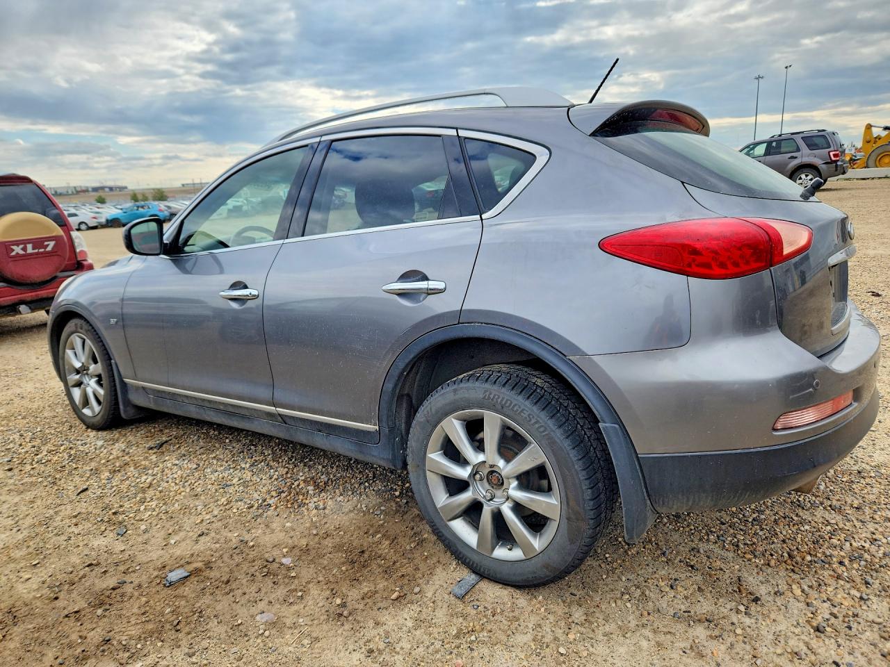 2014 Infiniti Qx50 Base Серый vin: JN1BJ0HR3EM191375