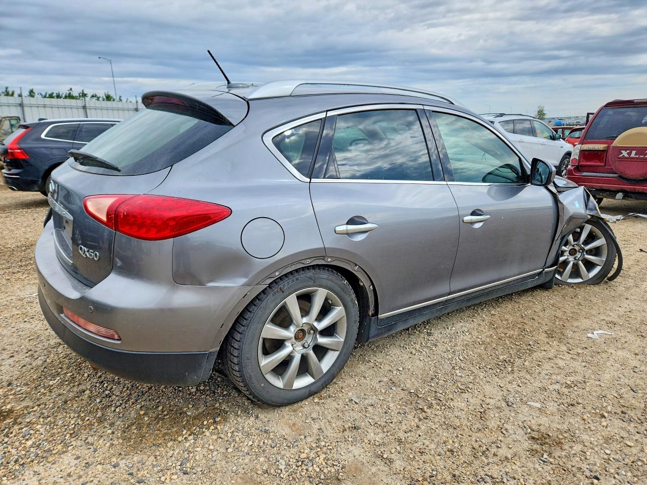 2014 Infiniti Qx50 Base Серый vin: JN1BJ0HR3EM191375