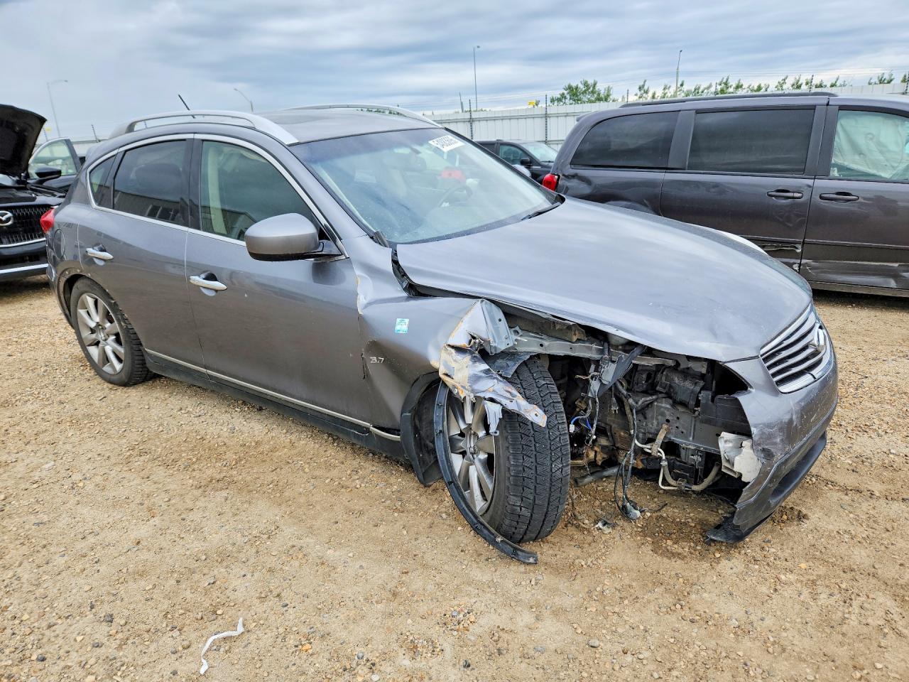 2014 Infiniti Qx50 Base Серый vin: JN1BJ0HR3EM191375