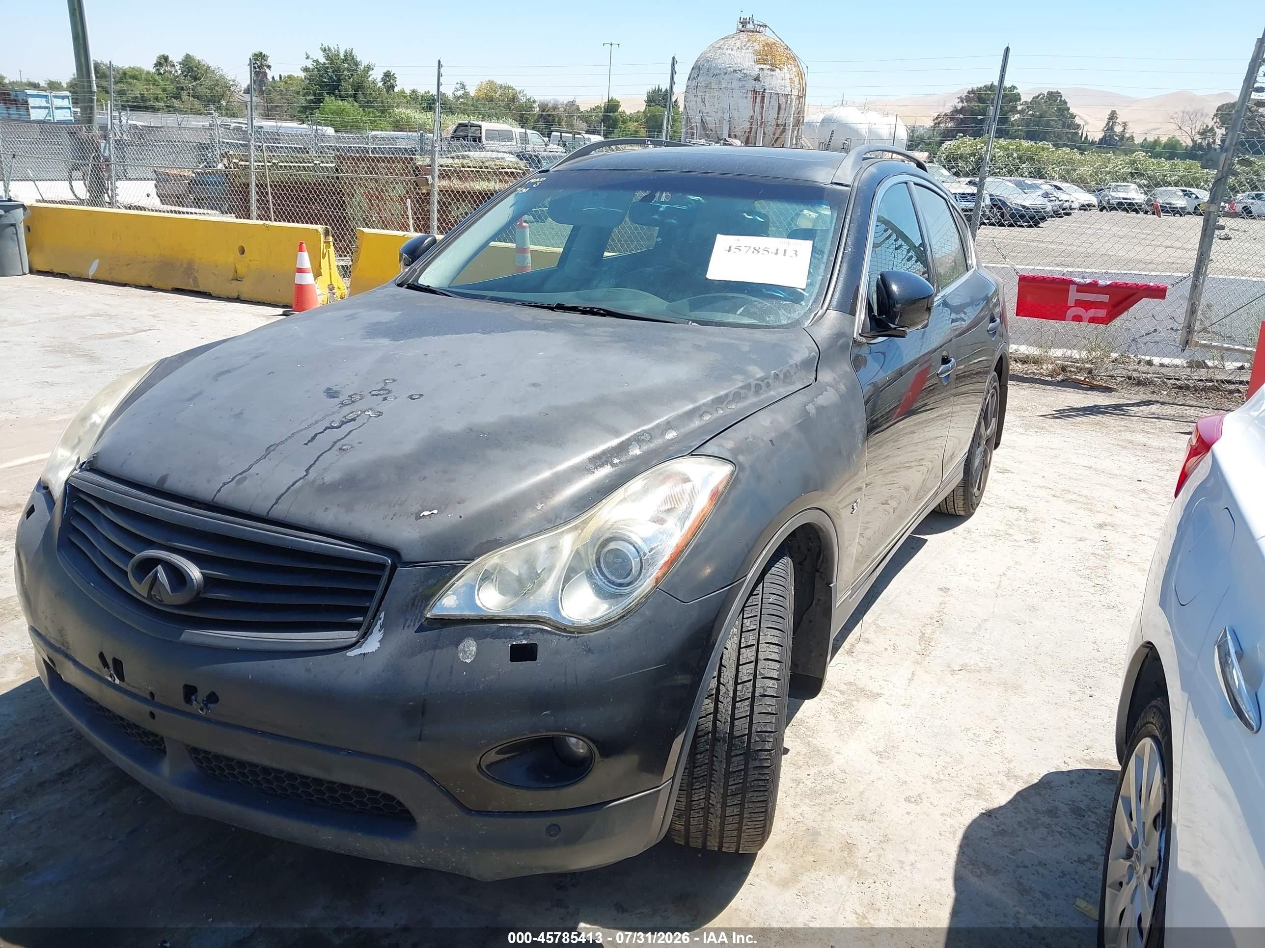 2014 Infiniti Qx50 Journey Black vin: JN1BJ0HR3EM192249