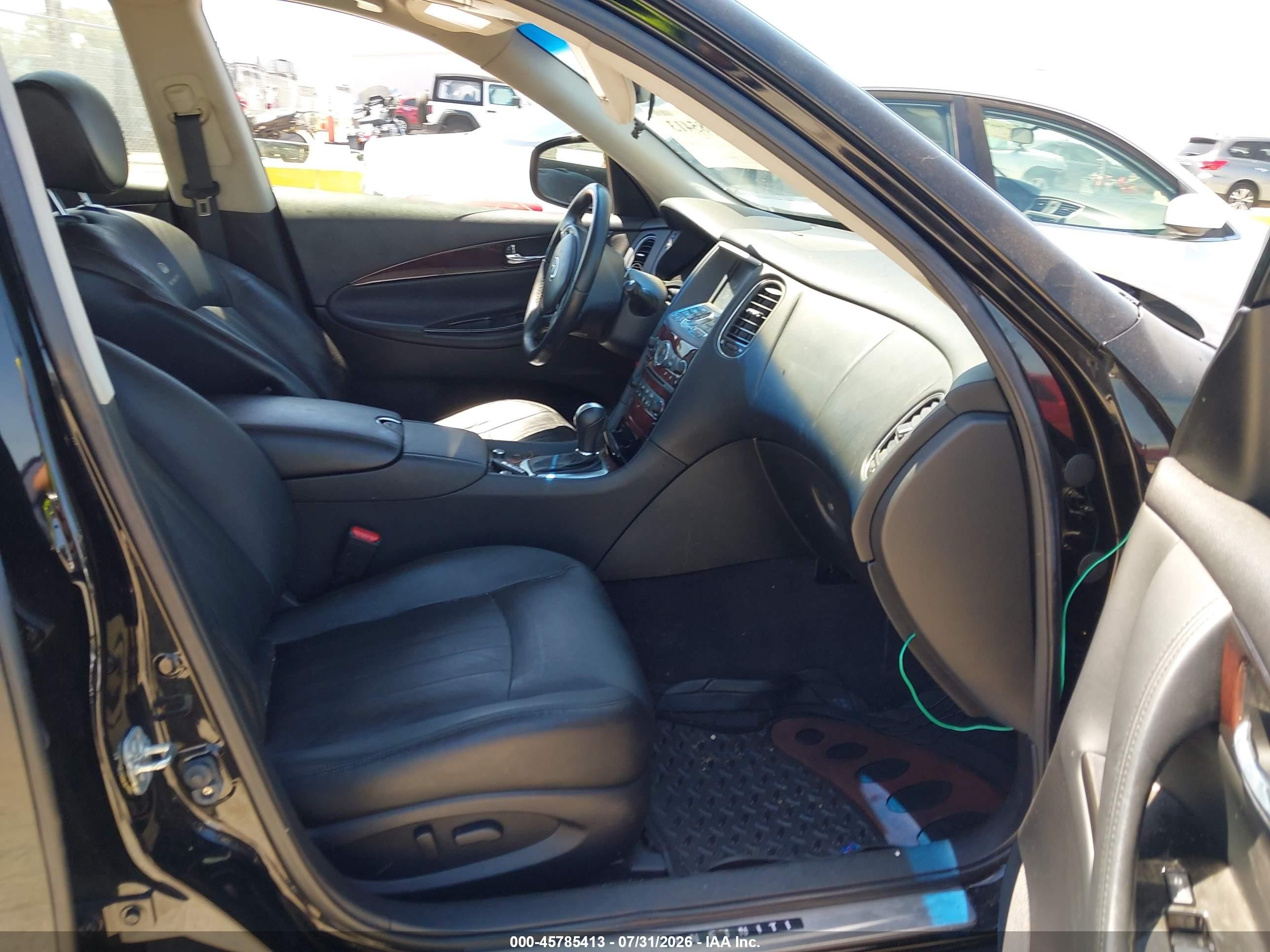 2014 Infiniti Qx50 Journey Black vin: JN1BJ0HR3EM192249