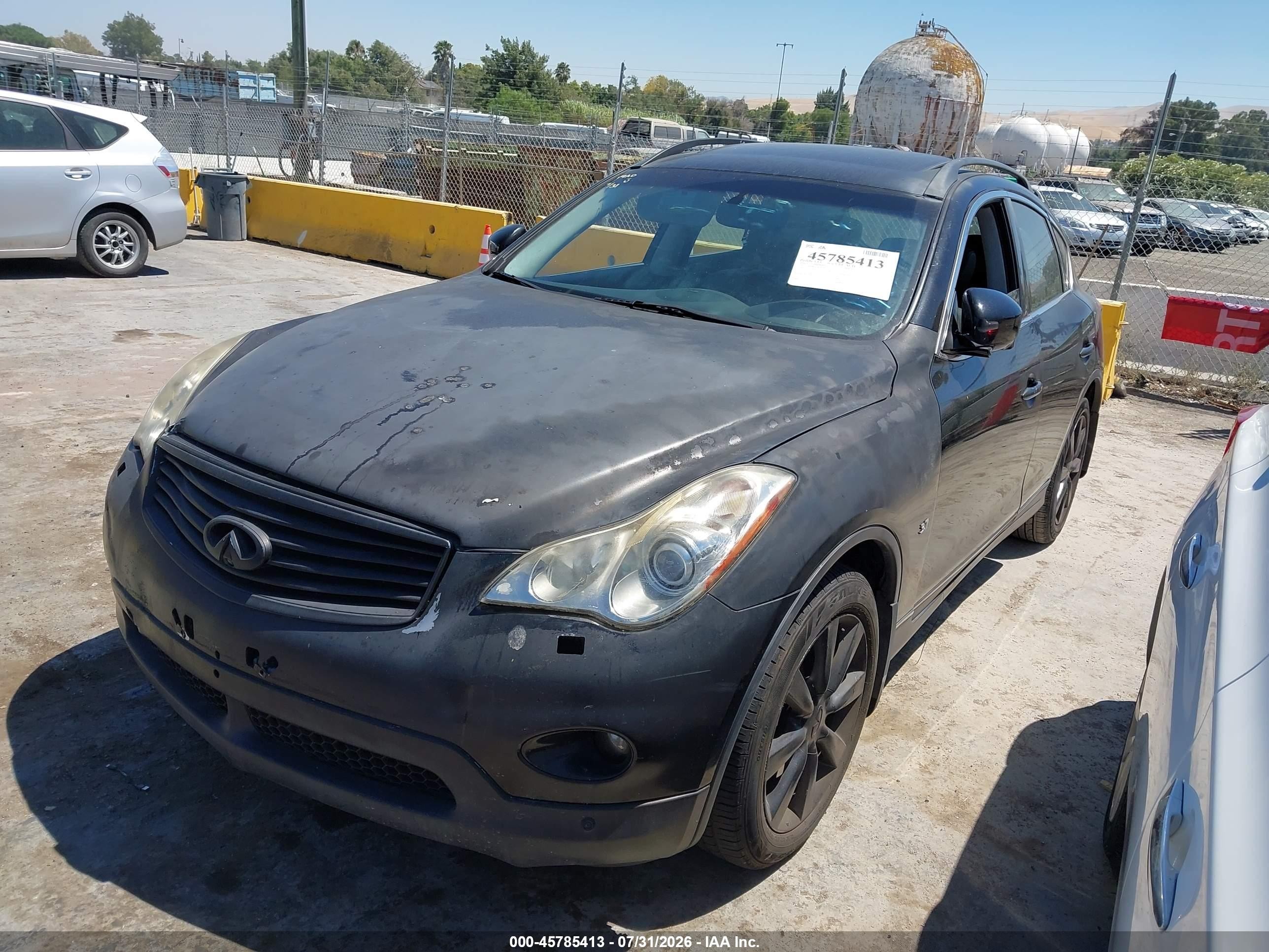 2014 Infiniti Qx50 Journey Black vin: JN1BJ0HR3EM192249