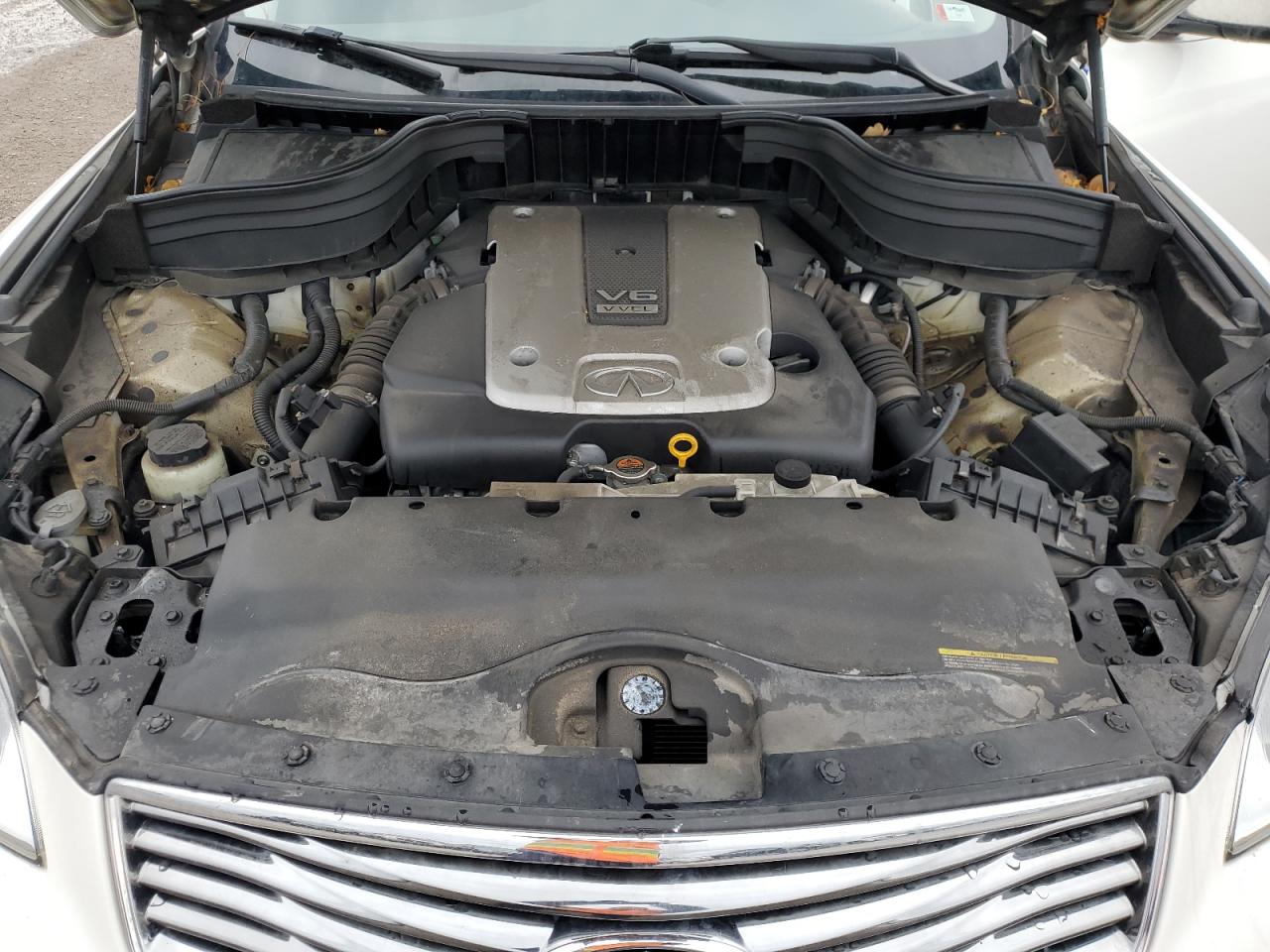 2015 Infiniti Qx50 Белый vin: JN1BJ0HR3FM773719