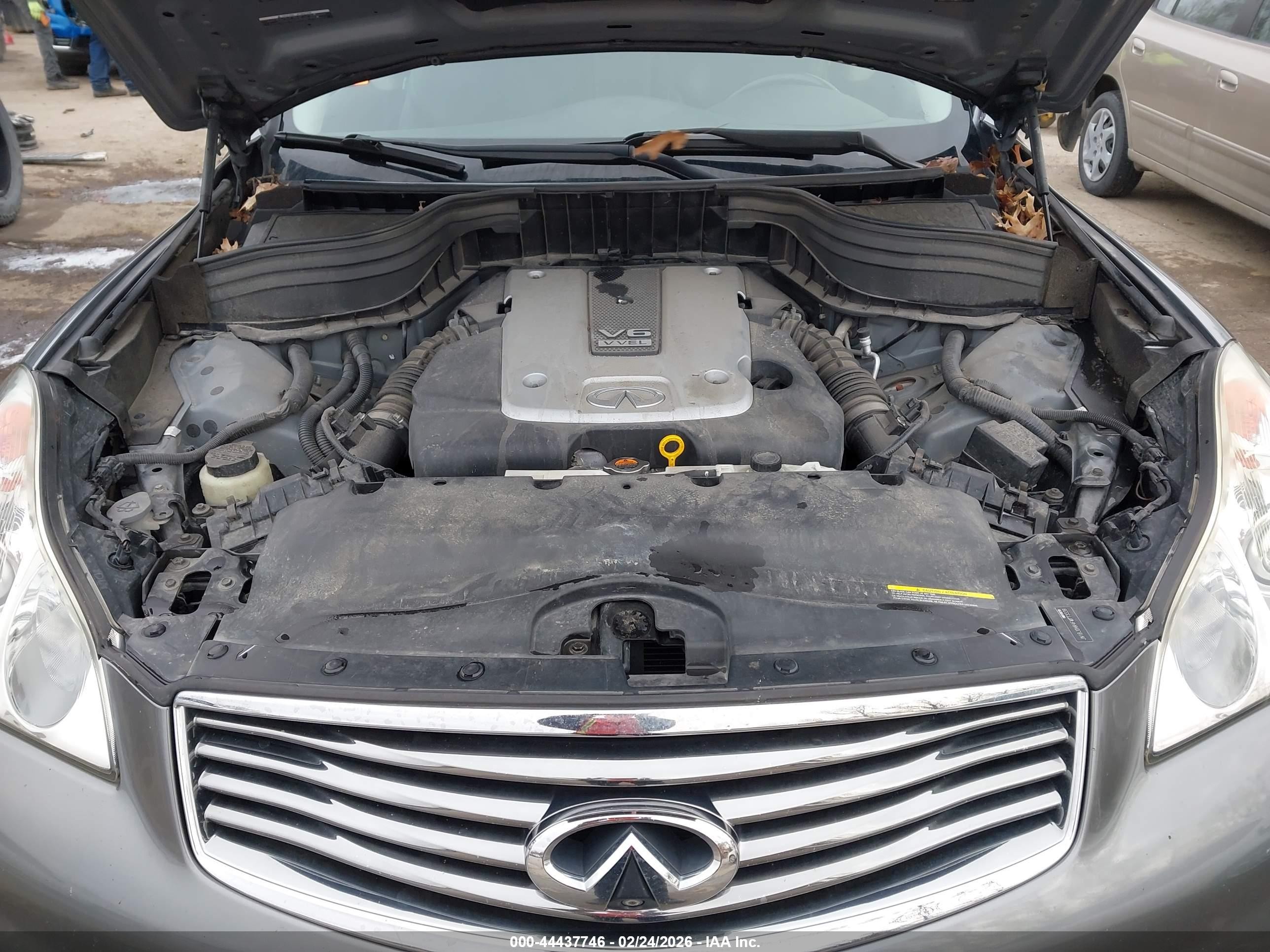 2015 Infiniti Qx50 Journey Серый vin: JN1BJ0HR4FM773339