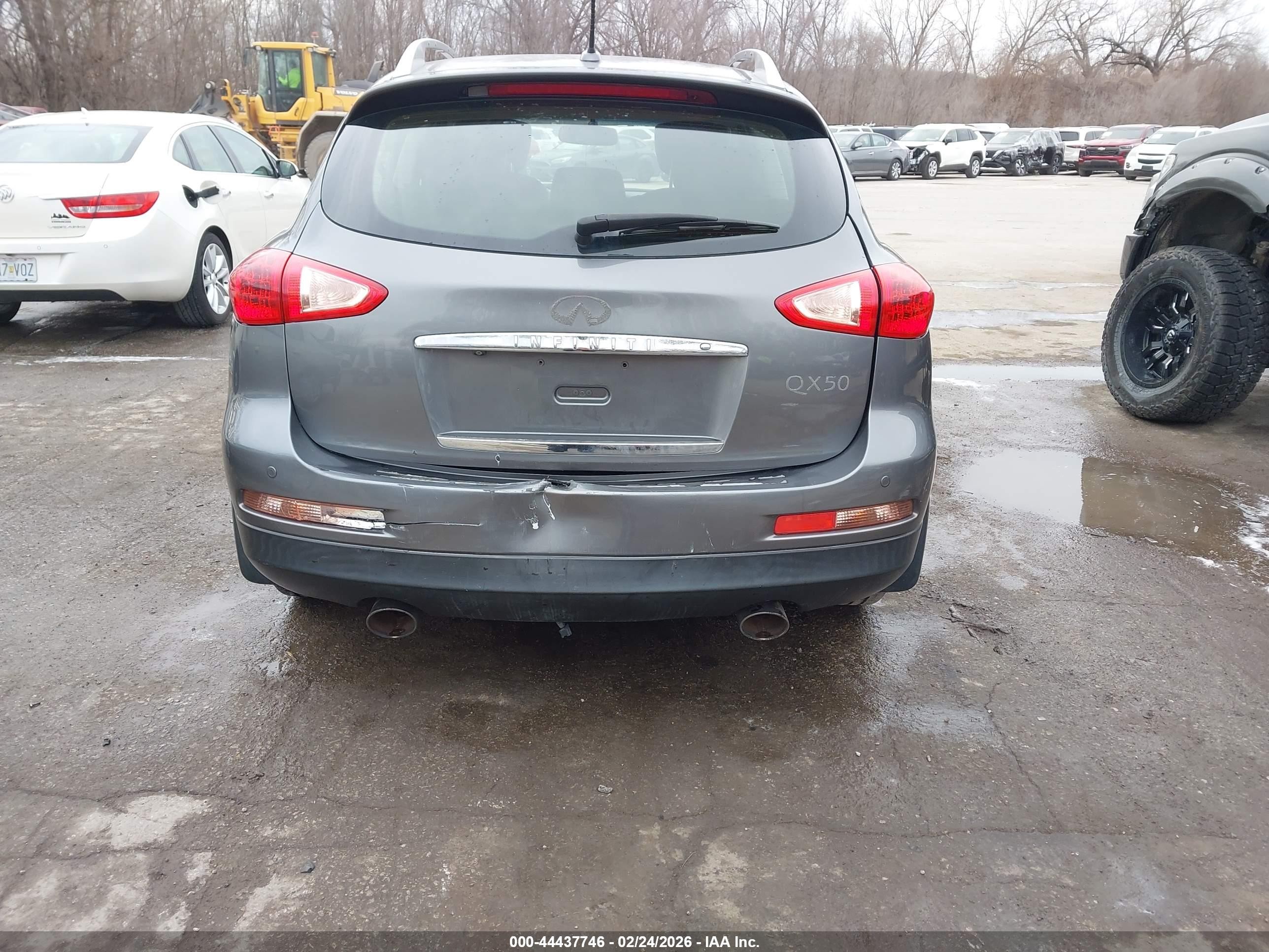 2015 Infiniti Qx50 Journey Серый vin: JN1BJ0HR4FM773339