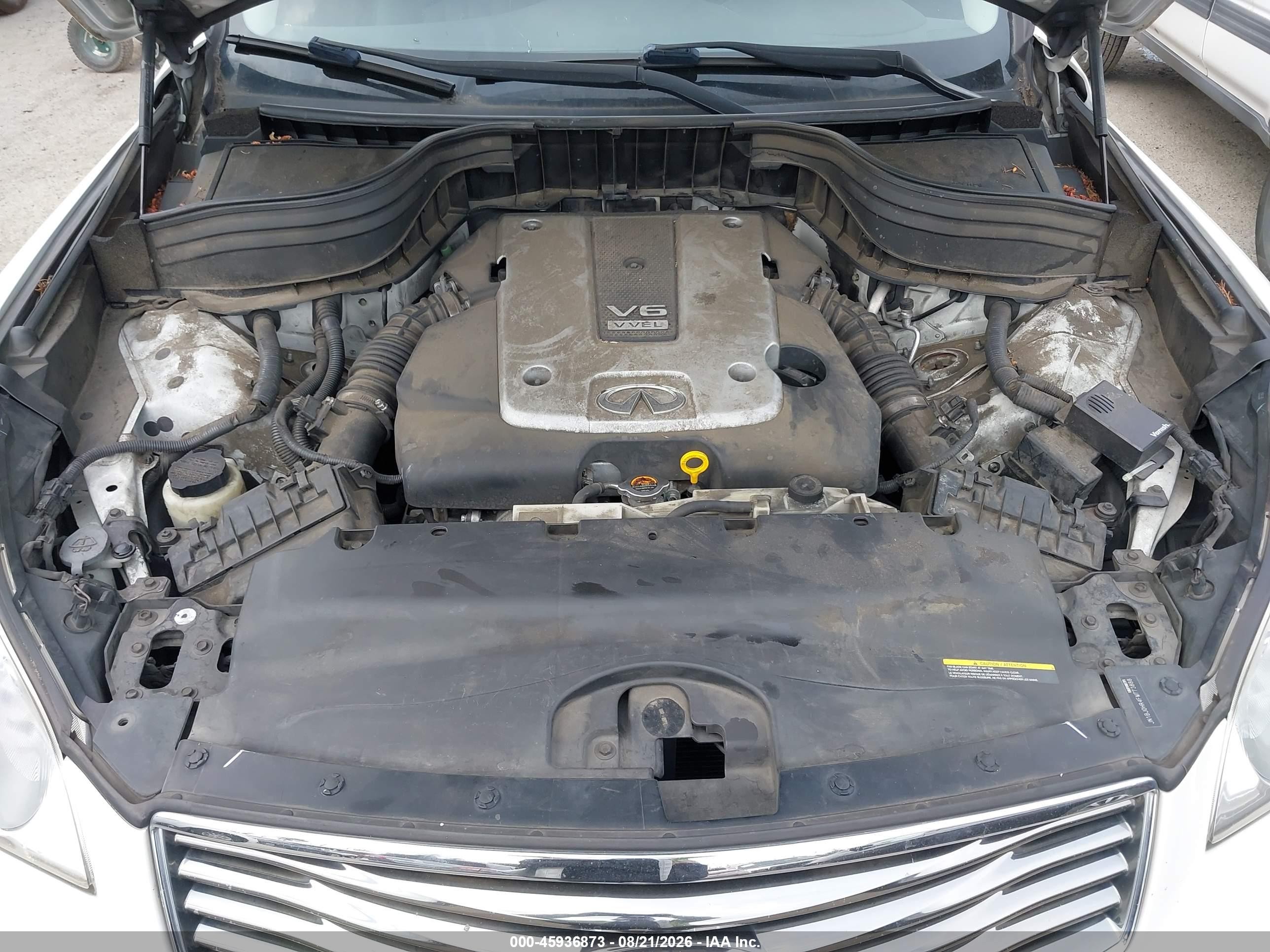 2015 Infiniti Qx50 Journey White vin: JN1BJ0HR4FM773888
