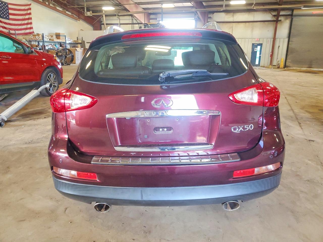 2015 Infiniti Qx50 Journey Red vin: JN1BJ0HR5FM772619