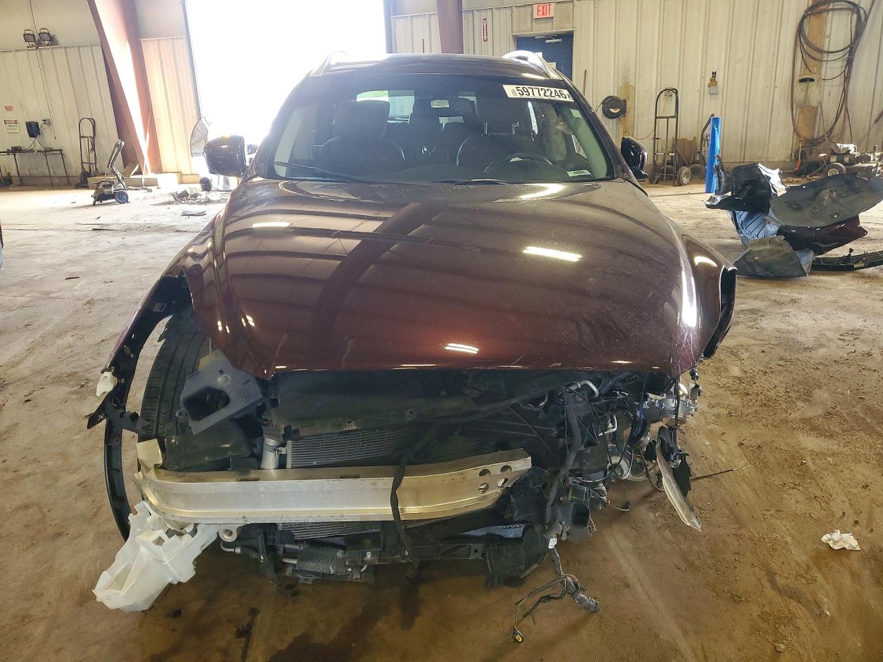 2015 Infiniti Qx50 Journey Red vin: JN1BJ0HR5FM772619