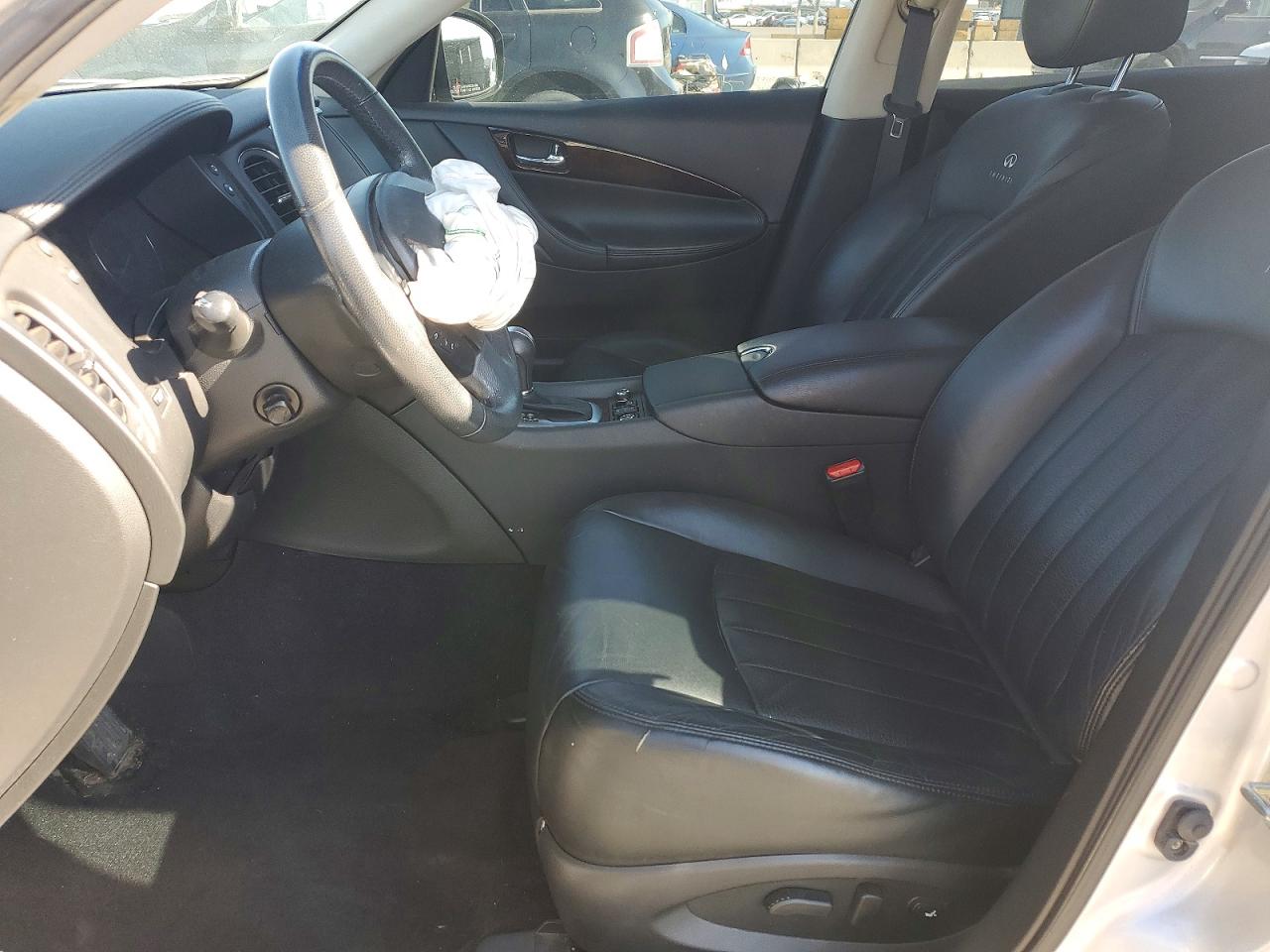 2013 Infiniti Ex37 Base Silver vin: JN1BJ0HR6DM480703