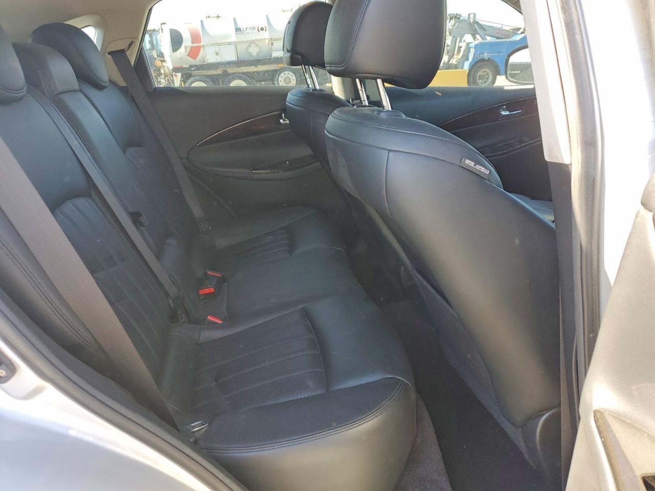 2013 Infiniti Ex37 Base Silver vin: JN1BJ0HR6DM480703
