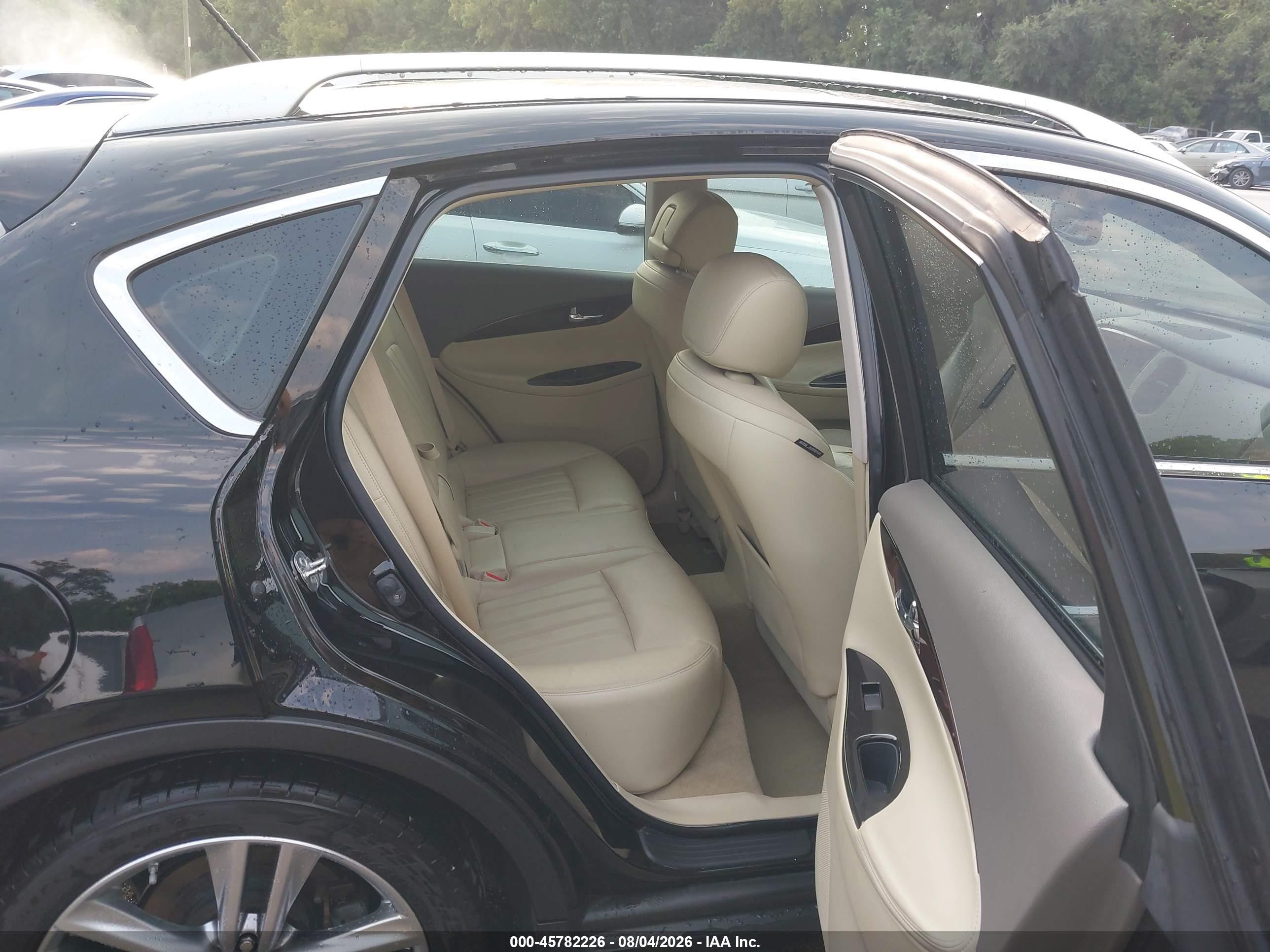 2013 Infiniti Ex37 Journey Черный vin: JN1BJ0HR6DM481916